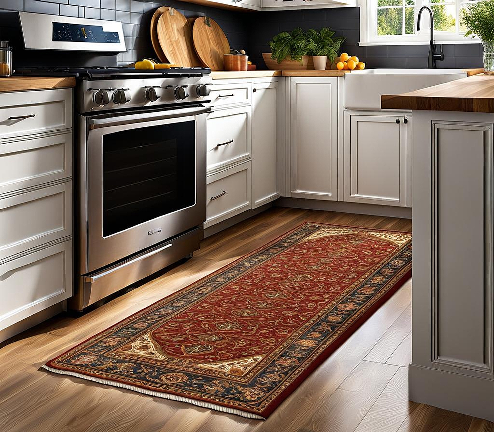 Classic 10 Ft Kitchen Runner Inspiration for Timeless Cooking Areas