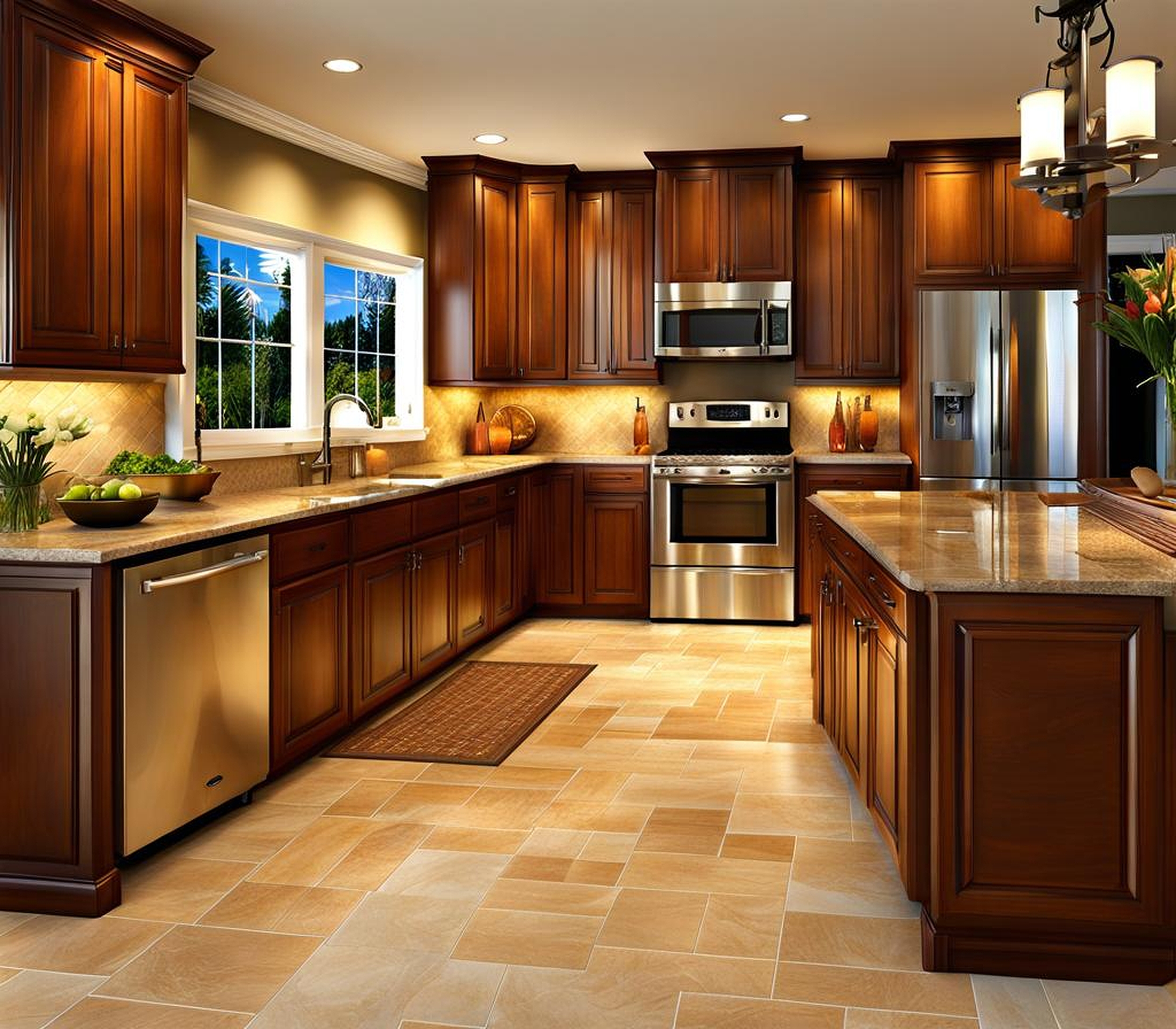 Beautifully Designed 12 x 12 Kitchen Floor Plan Concepts