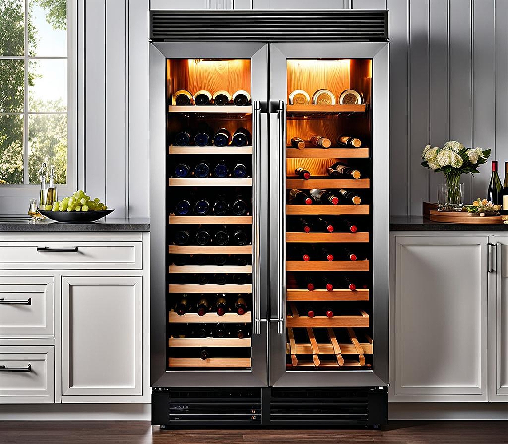 Redefine Cozy Elegance with a 17 Inch Wide Wine Fridge