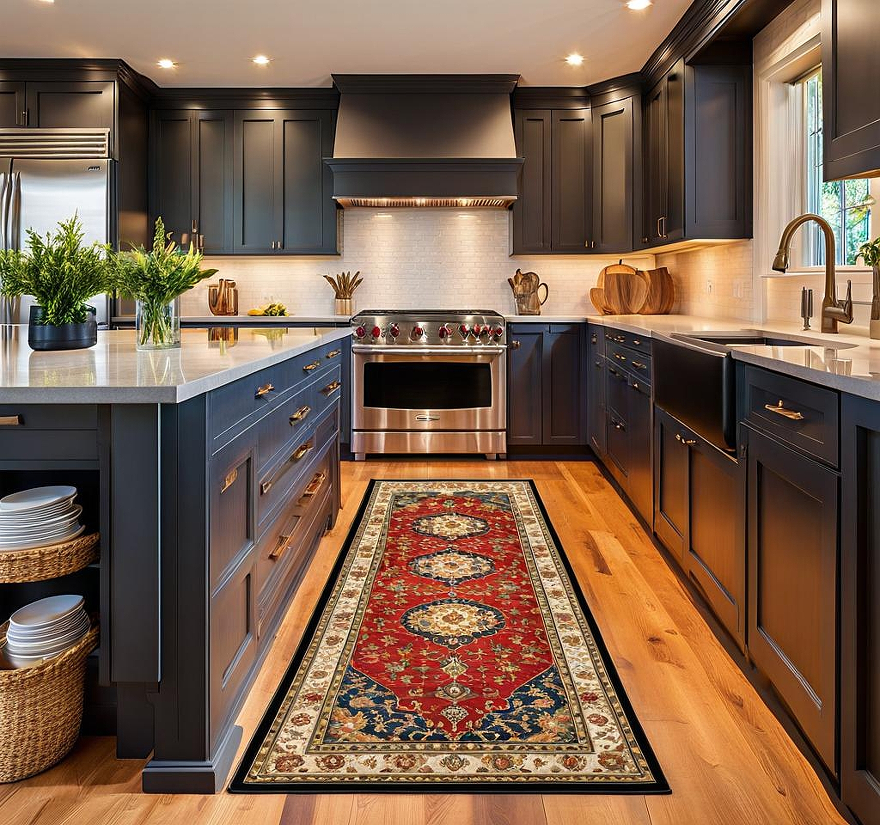 Versatile 8 Foot Kitchen Runner Rugs for Every Aesthetic