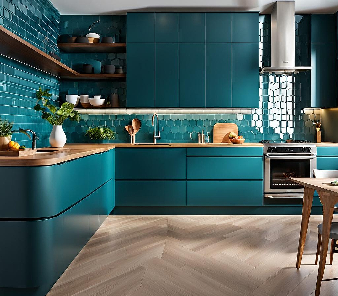 The Ultimate Guide to Backsplash Styles for Blue Cabinets