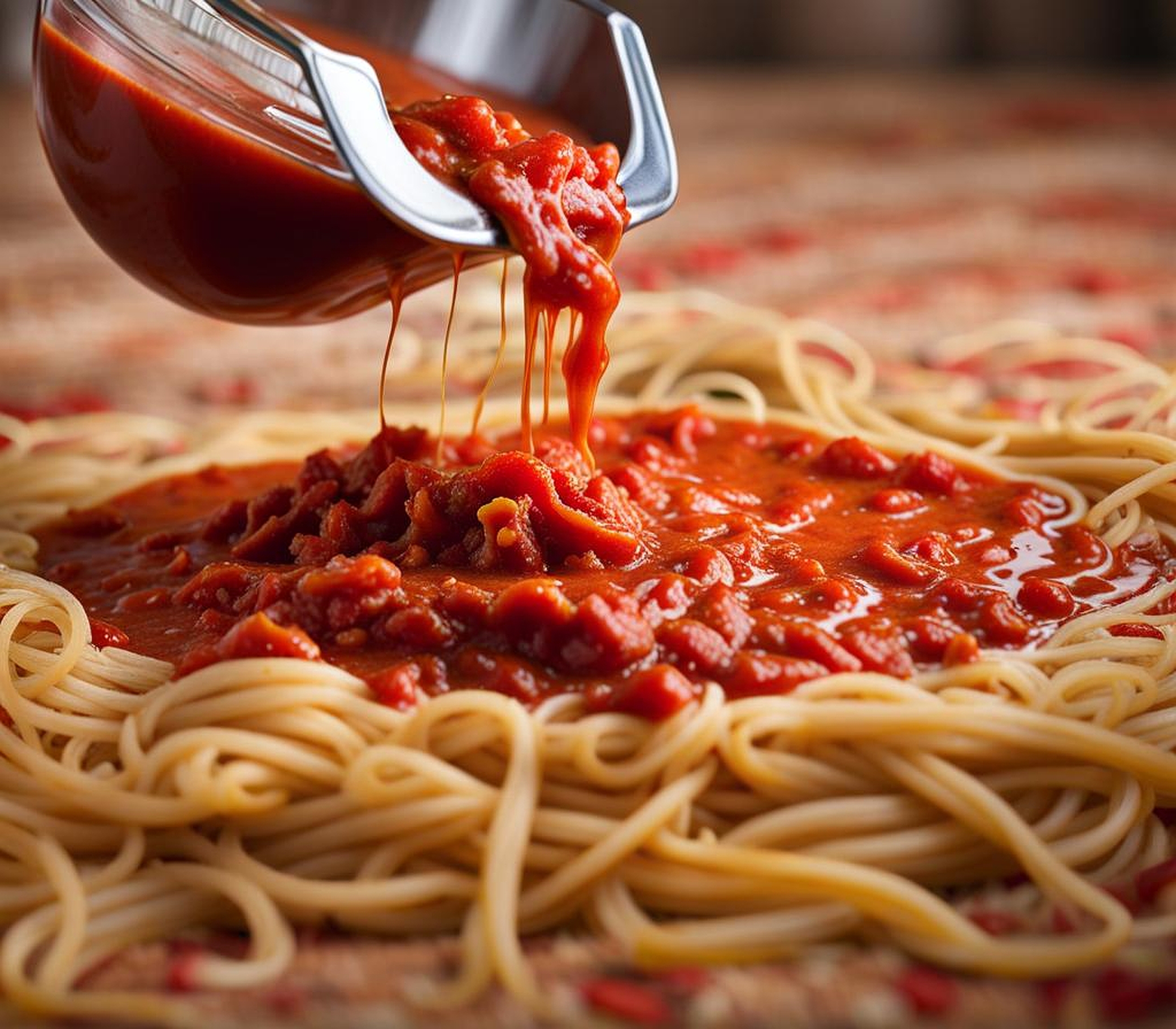 how to get spaghetti sauce out of carpet