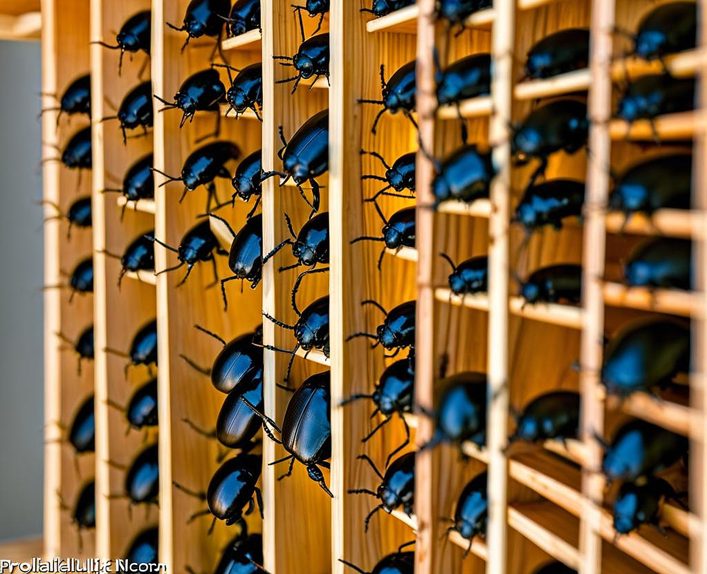 small black beetles in my pantry