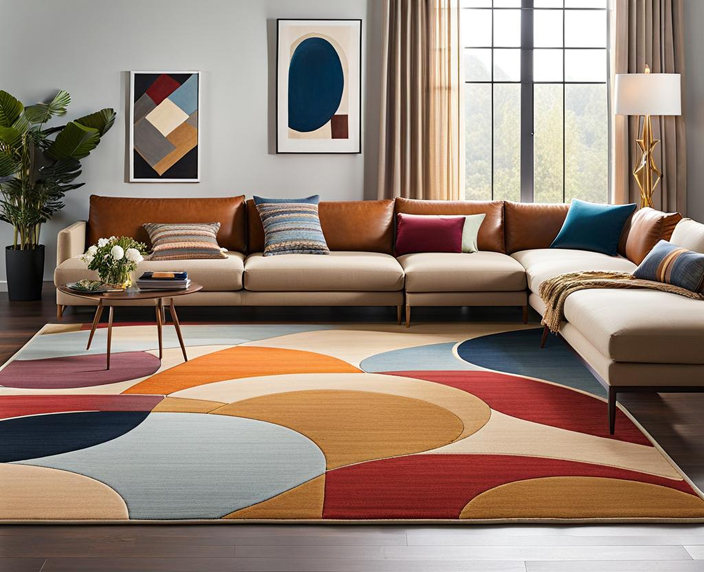 The Ultimate Guide to Selecting the Ideal Rug Size for U-Shaped Sectionals