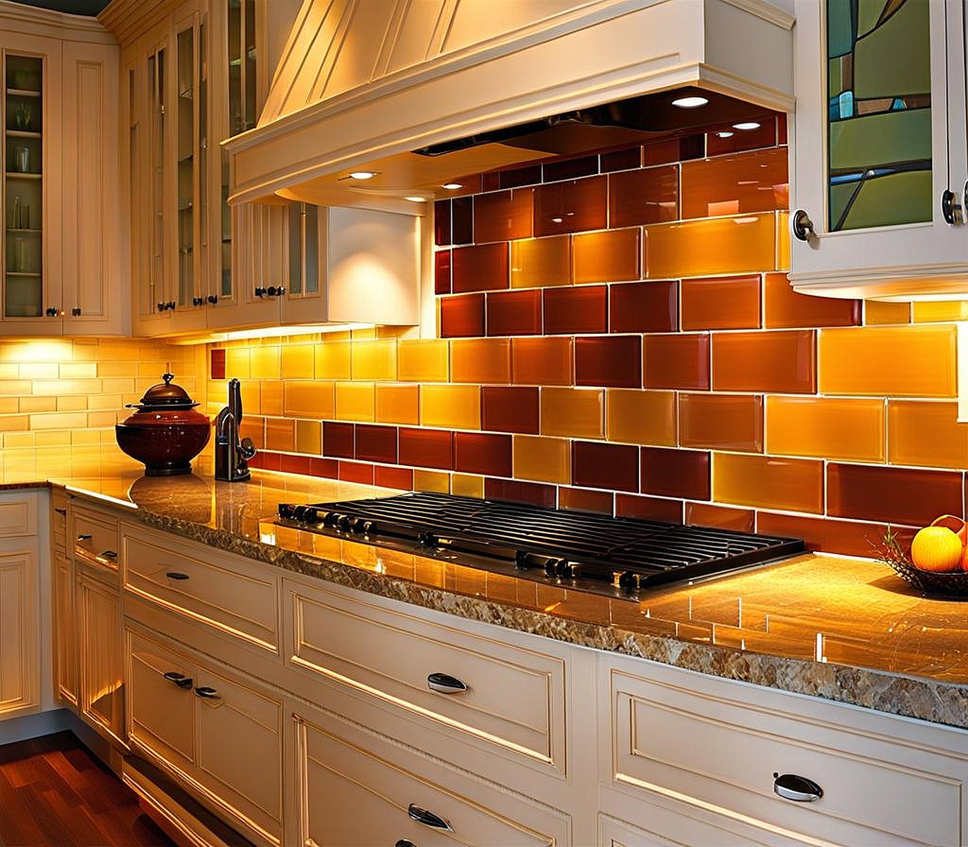 Glass Tile Backsplash Installation on Drywall Methods and Materials