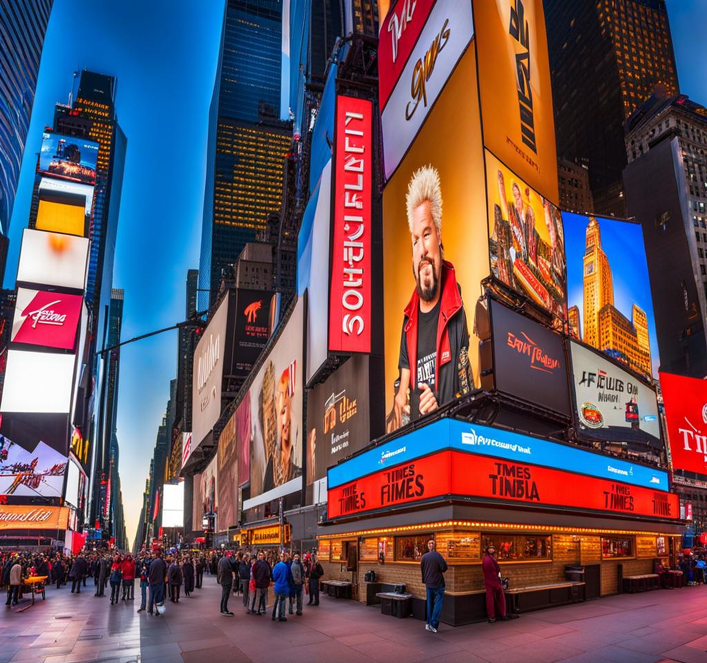 The Birthplace of Guy Fieri’s Times Square Dine and Be Sure