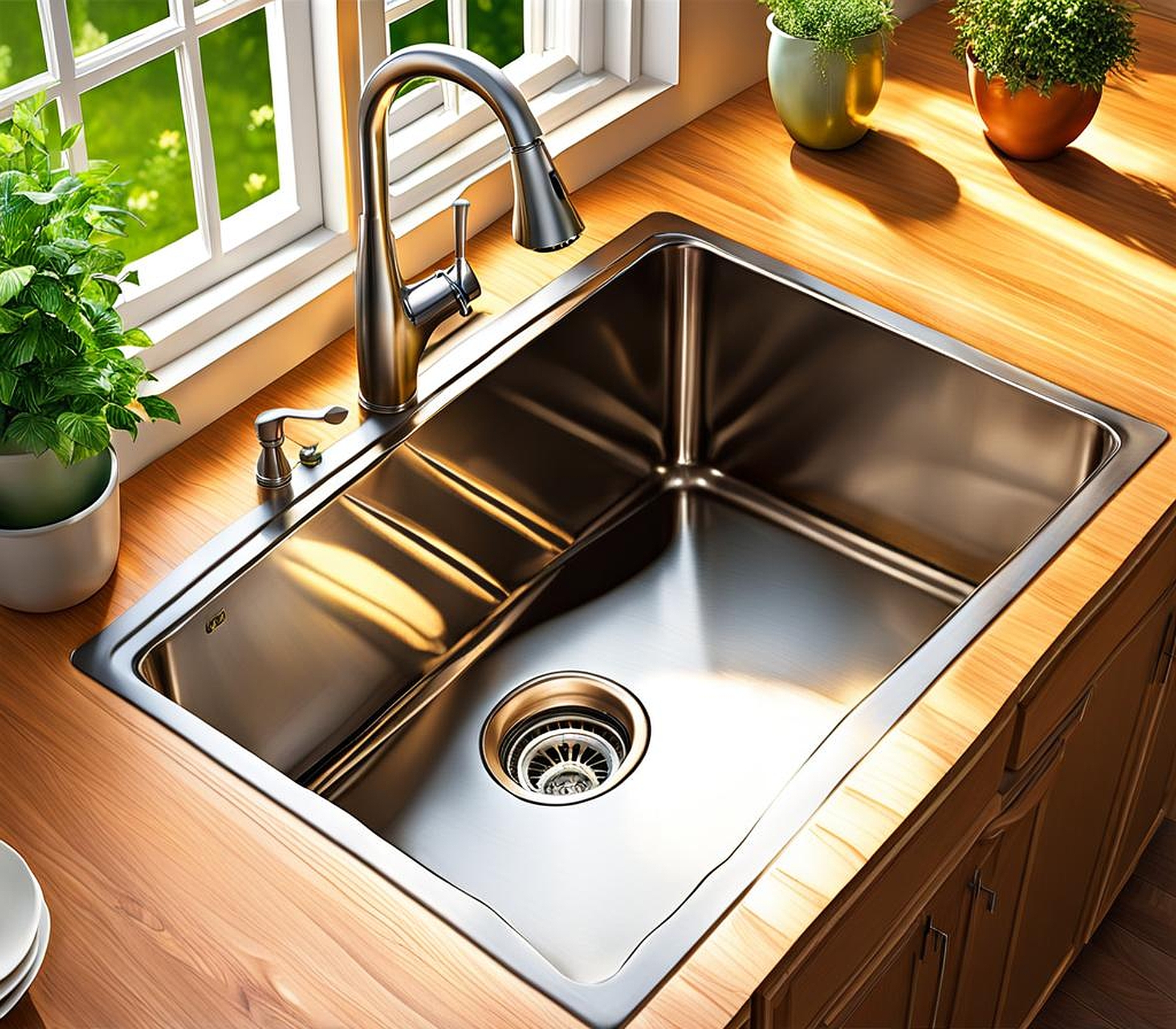 how to unclog a kitchen sink with standing water