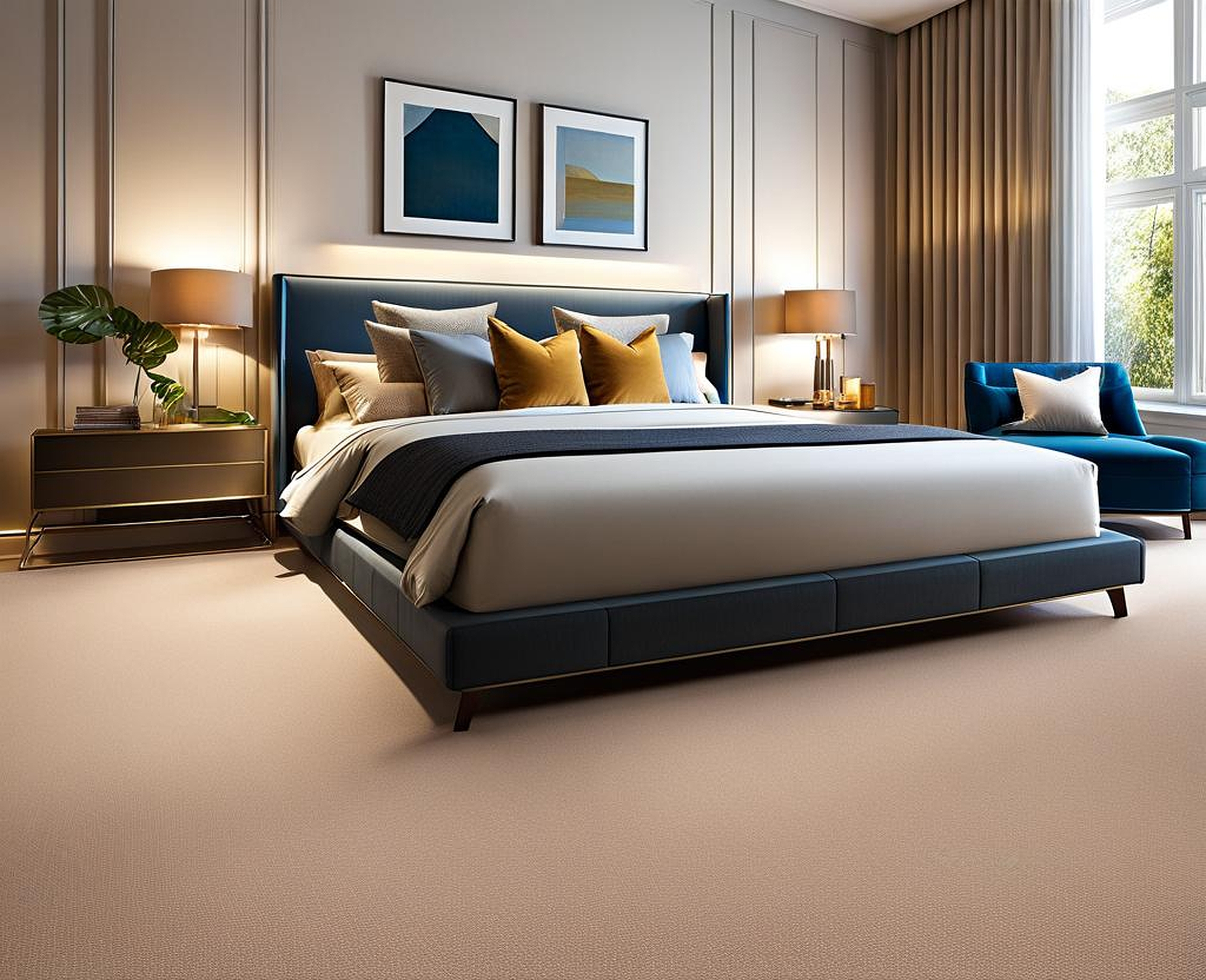 The Benefits and Drawbacks of Carpet and Laminate Flooring in a Bedroom