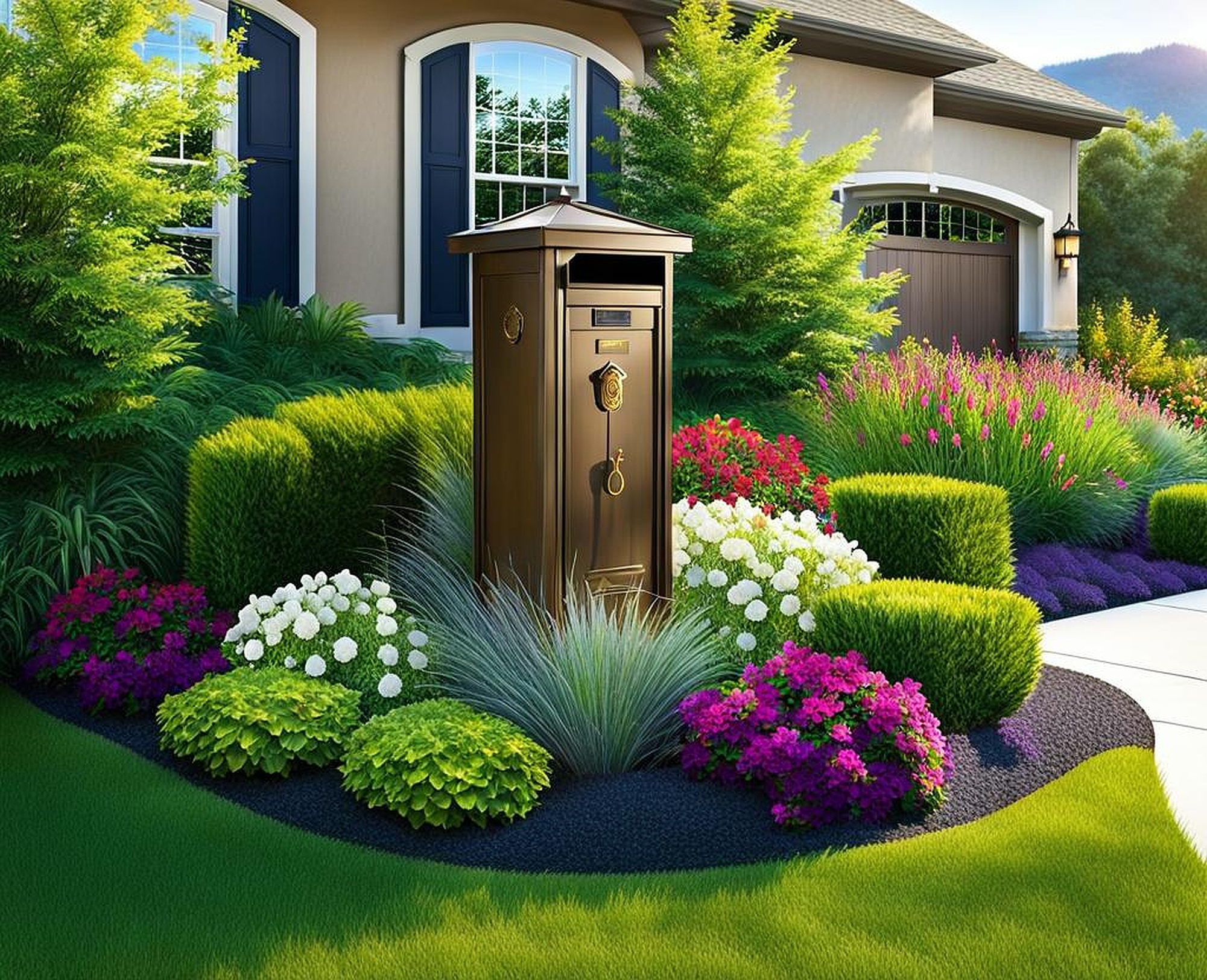 landscaping ideas to cover utility boxes