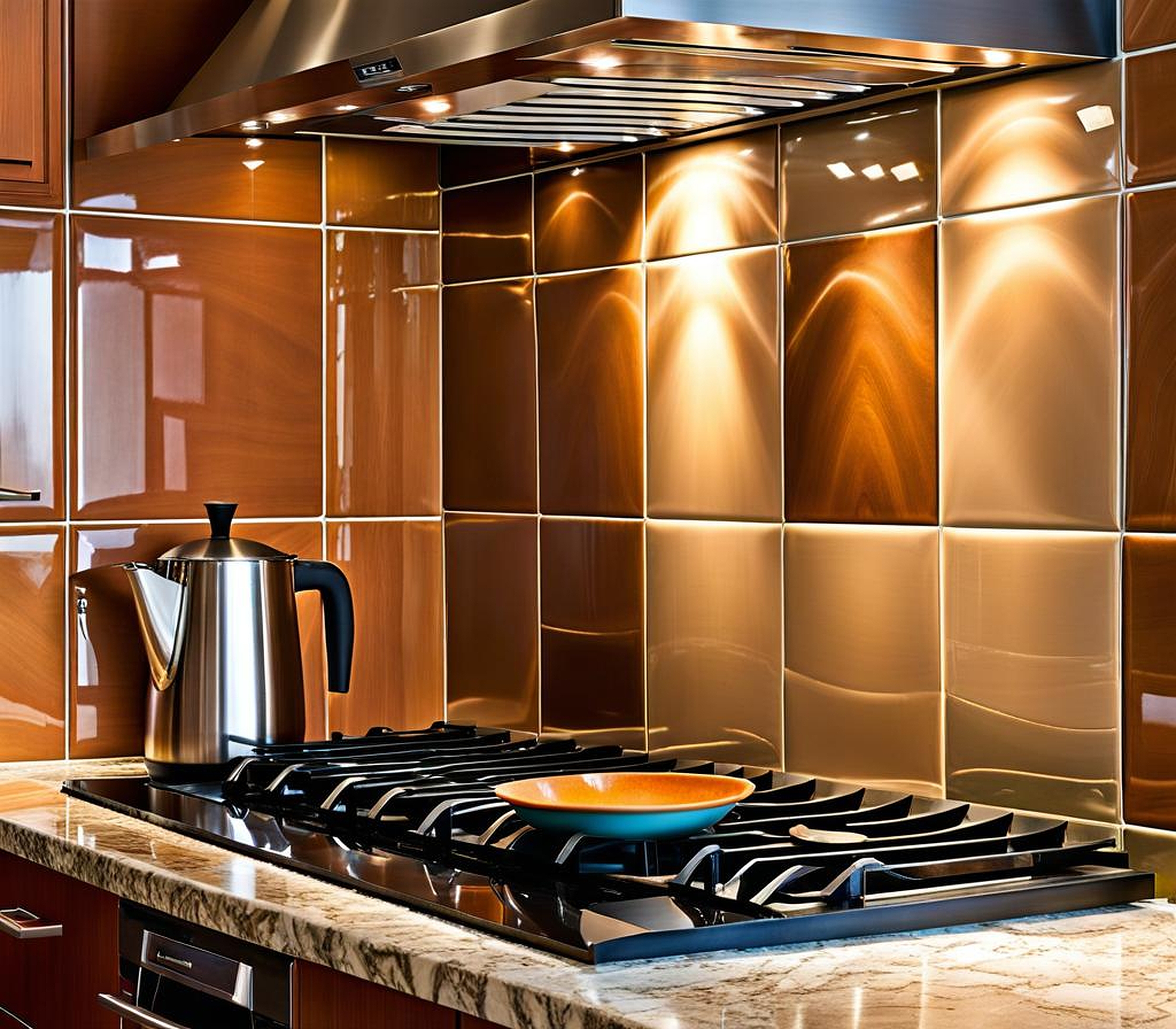 Versatile Large Tile Backsplash Designs for a Multifunctional Space