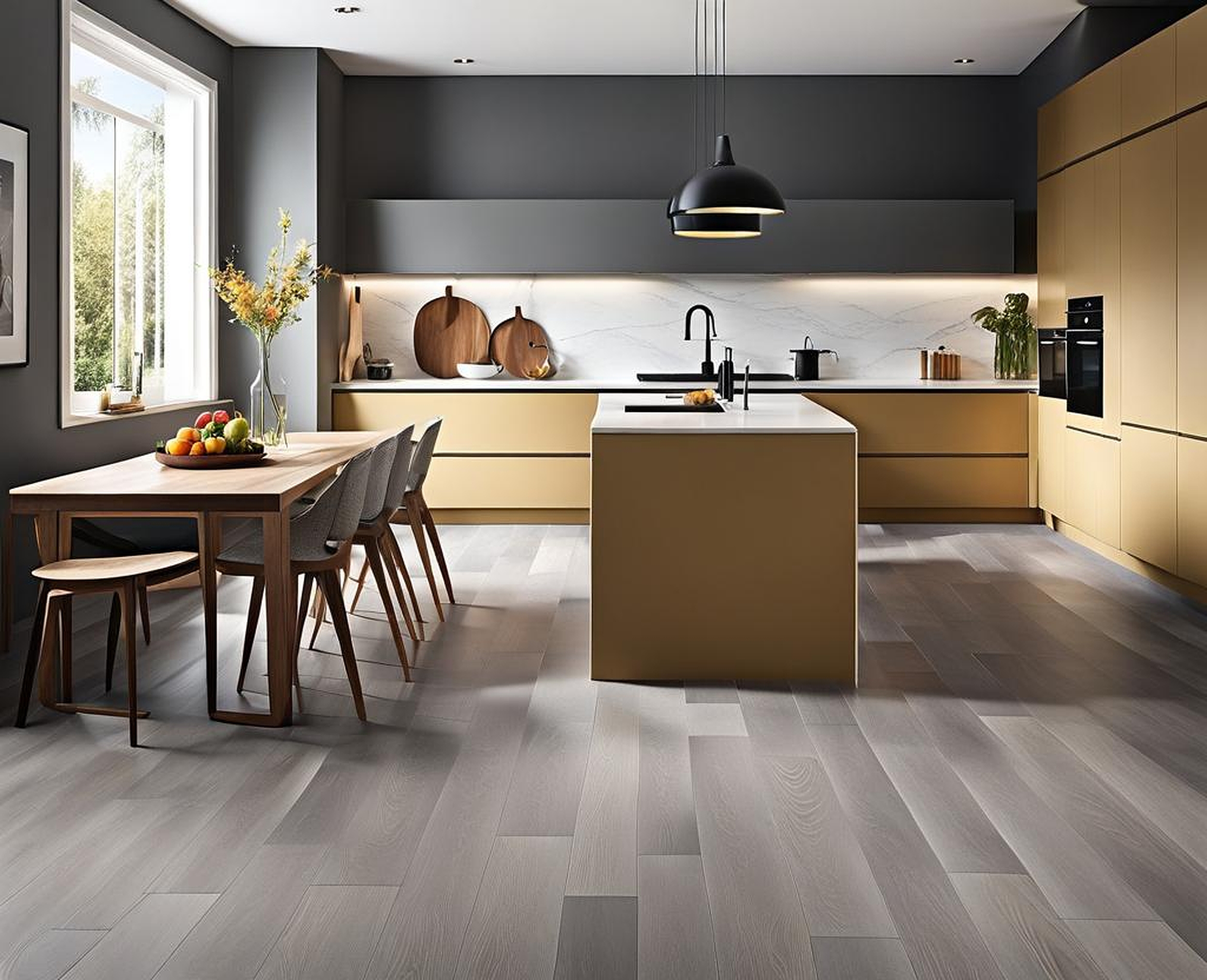 Kitchen Decor Ideas with Gray Floors – A Comprehensive Look