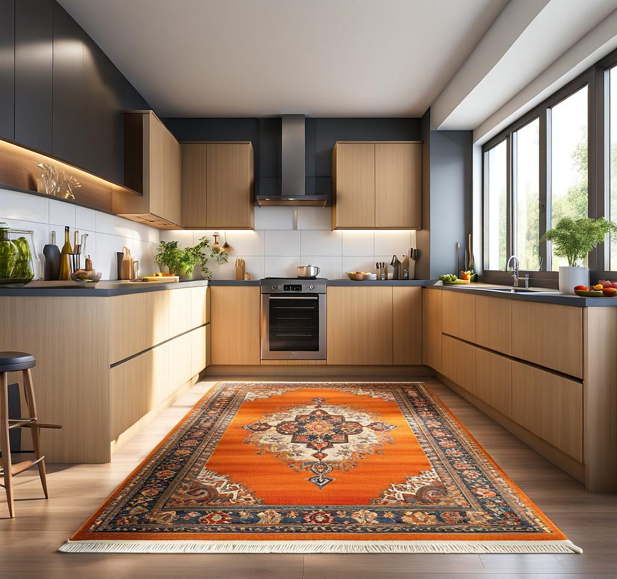 L Shaped Kitchen Rugs for a Functional and Beautiful Home