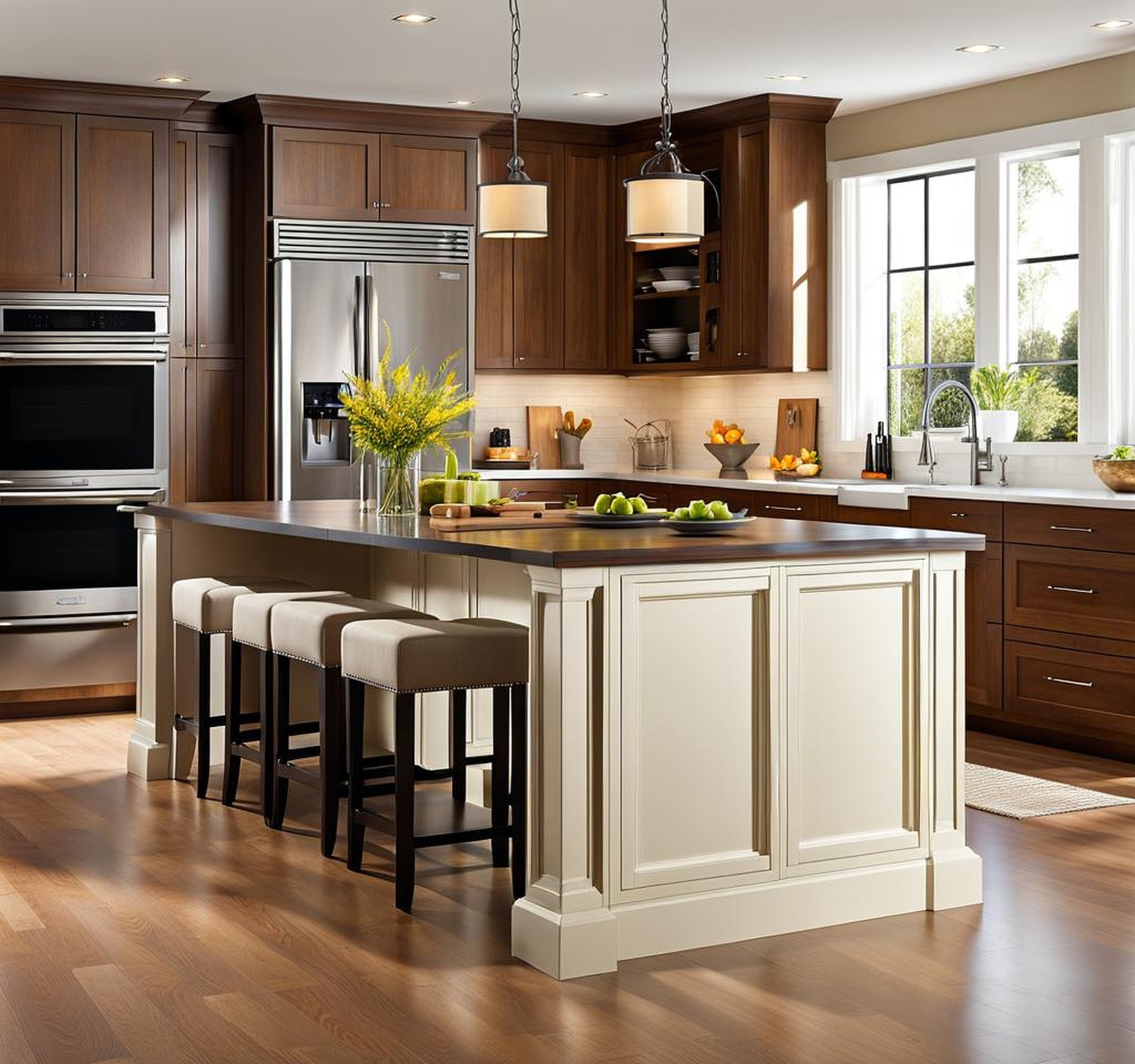 kitchen island dimensions with seating