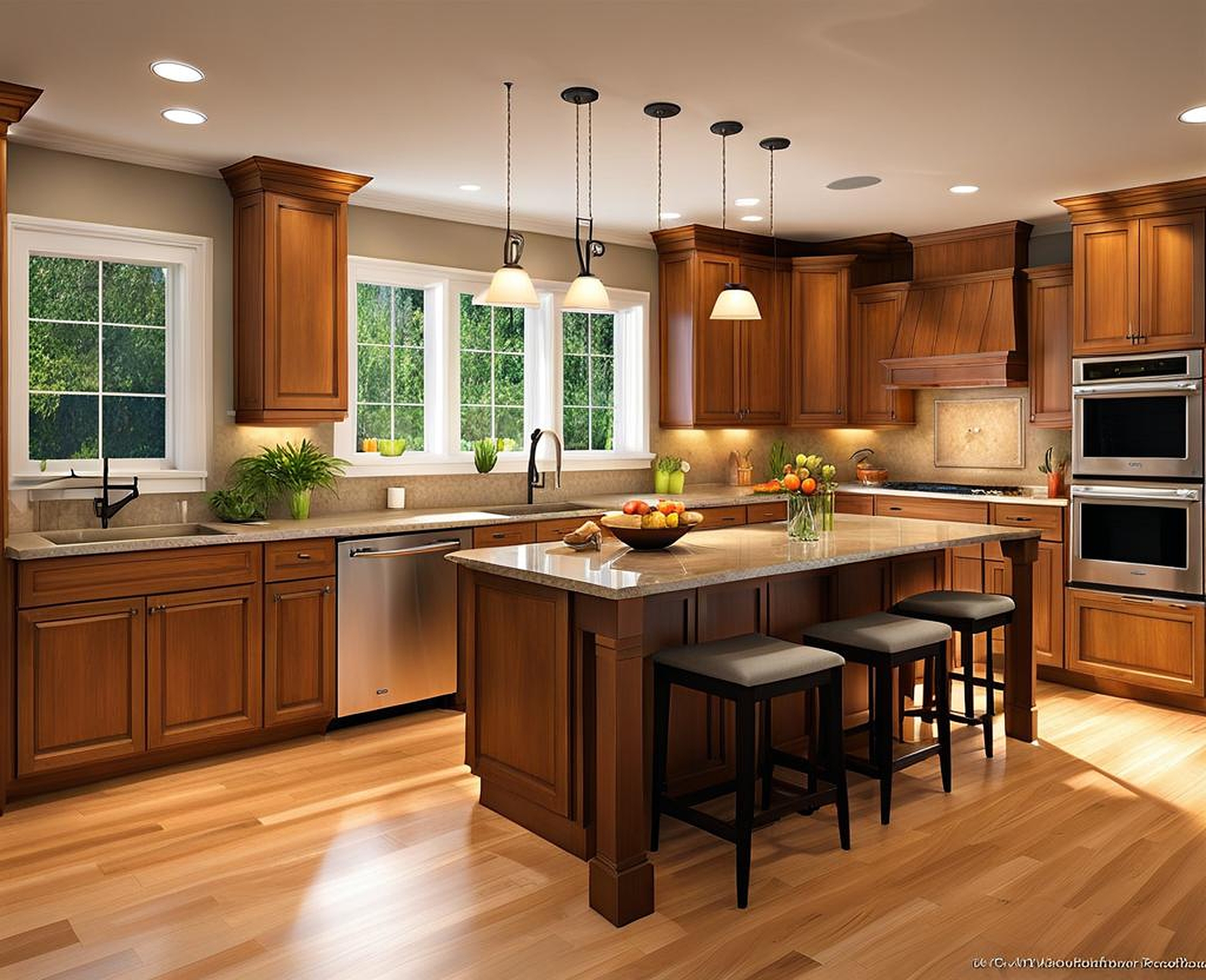 placing recessed lighting in kitchen