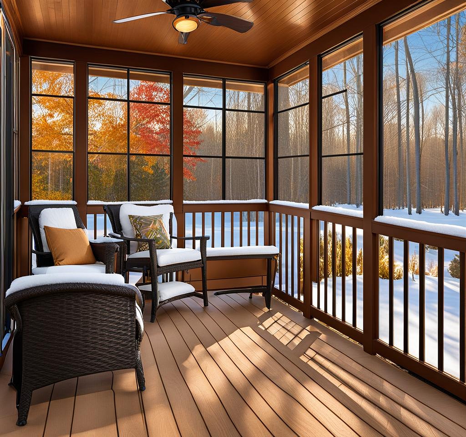 winterizing a screened in porch