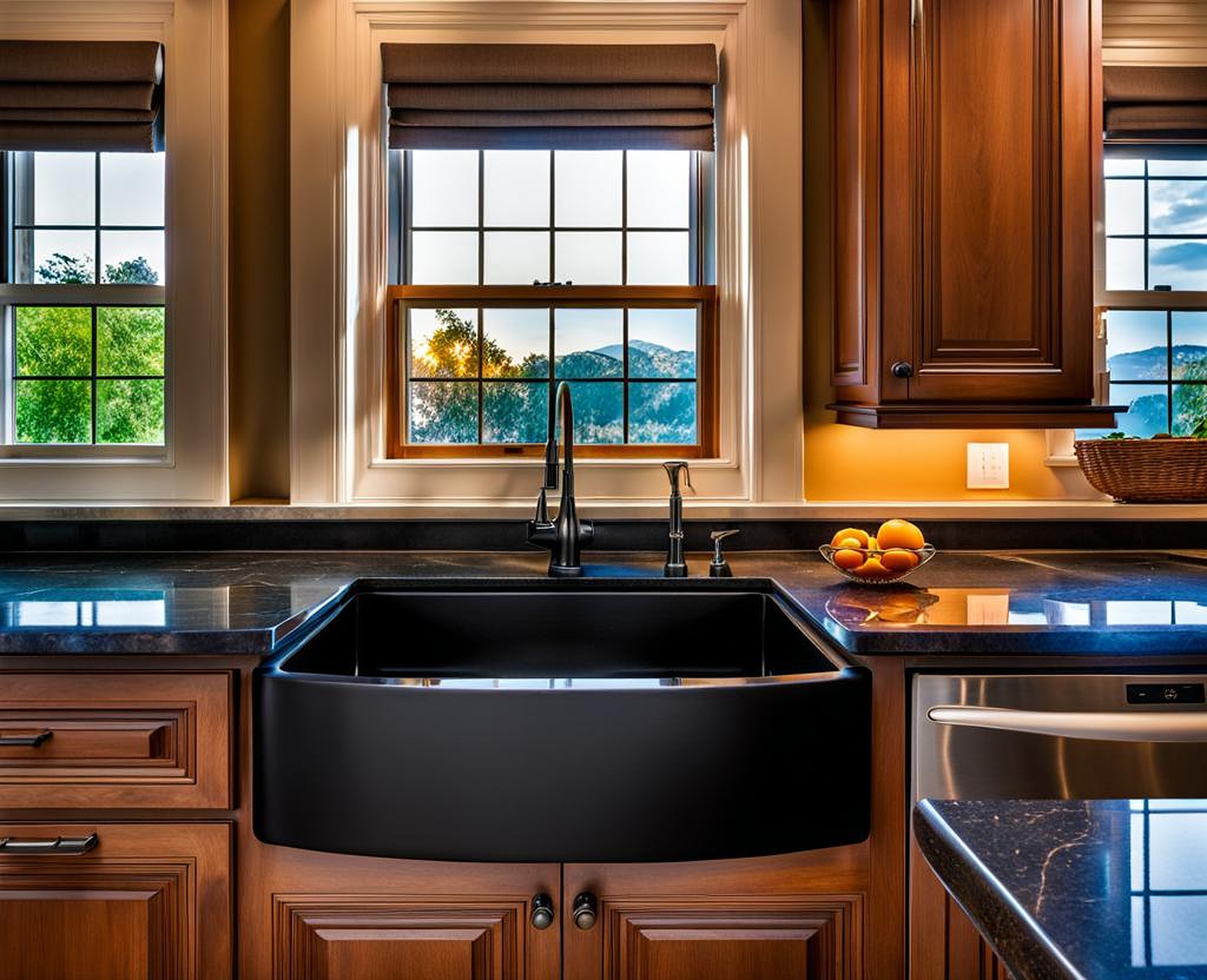 do black kitchen sinks scratch