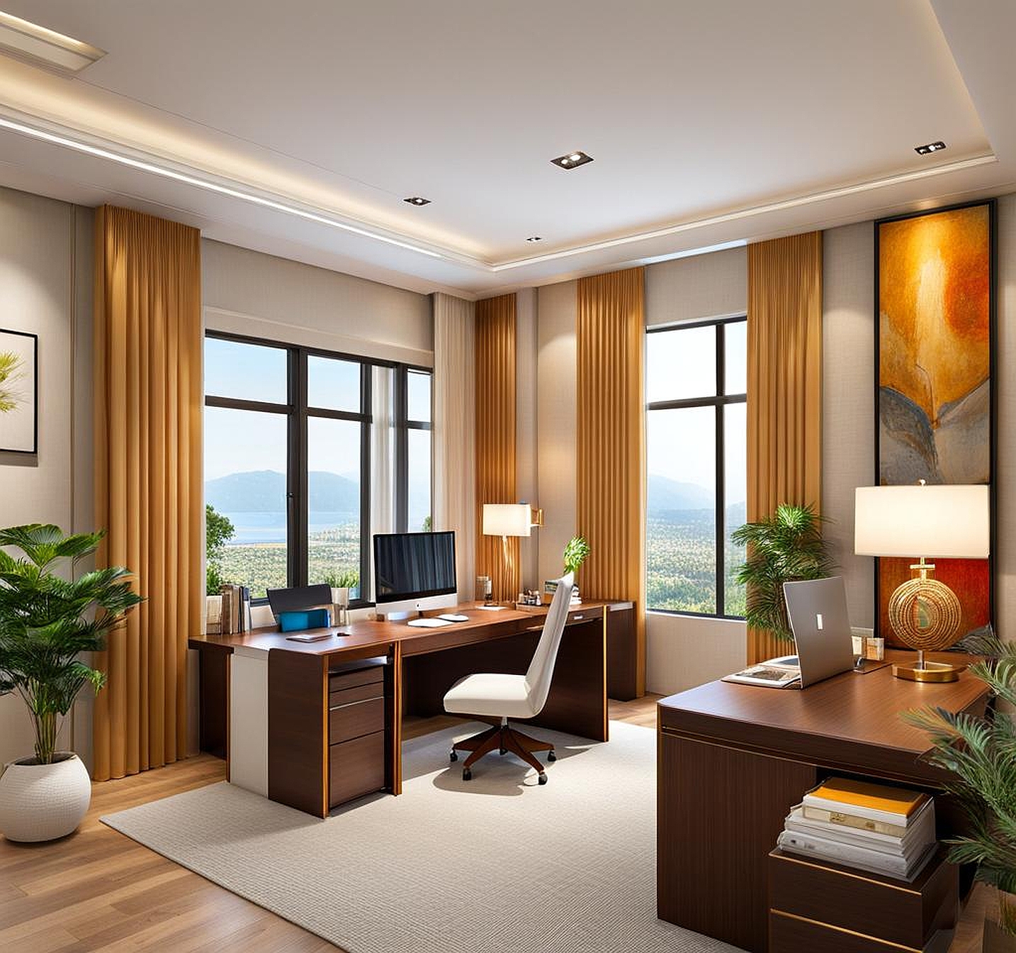 feng shui bedroom office