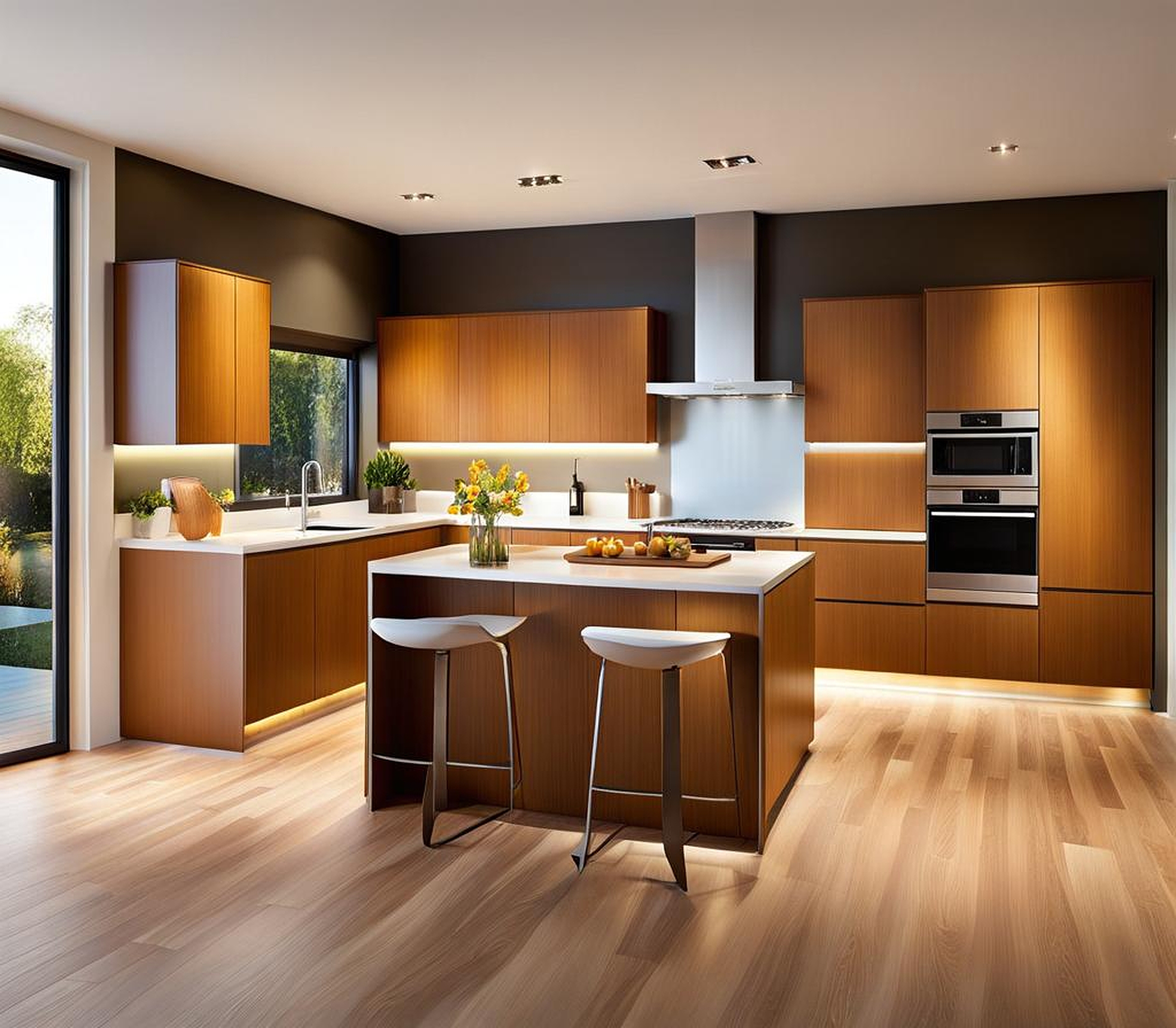 laminate in the kitchen