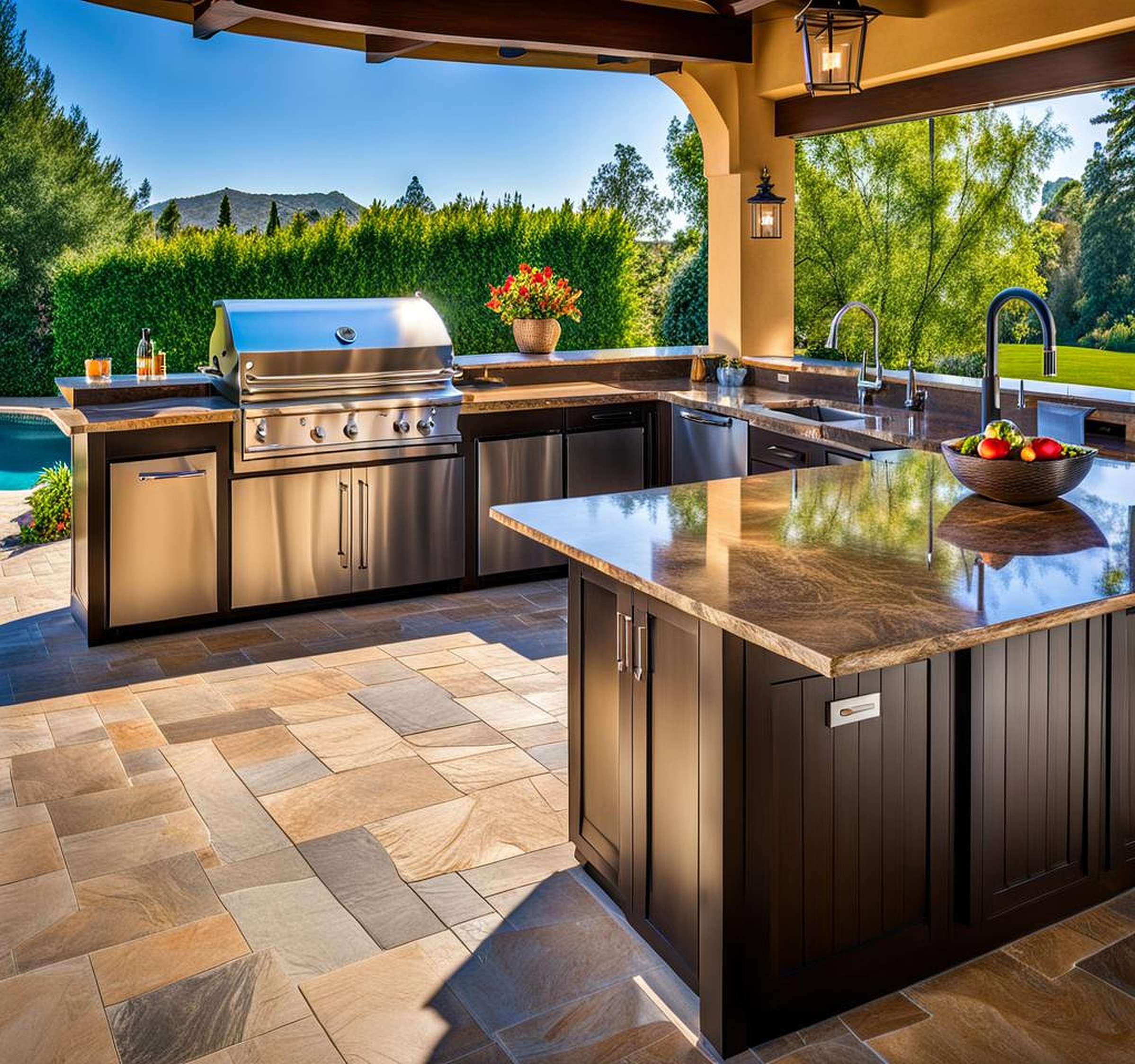 What to Consider When Selecting the Best Outdoor Kitchen Countertops