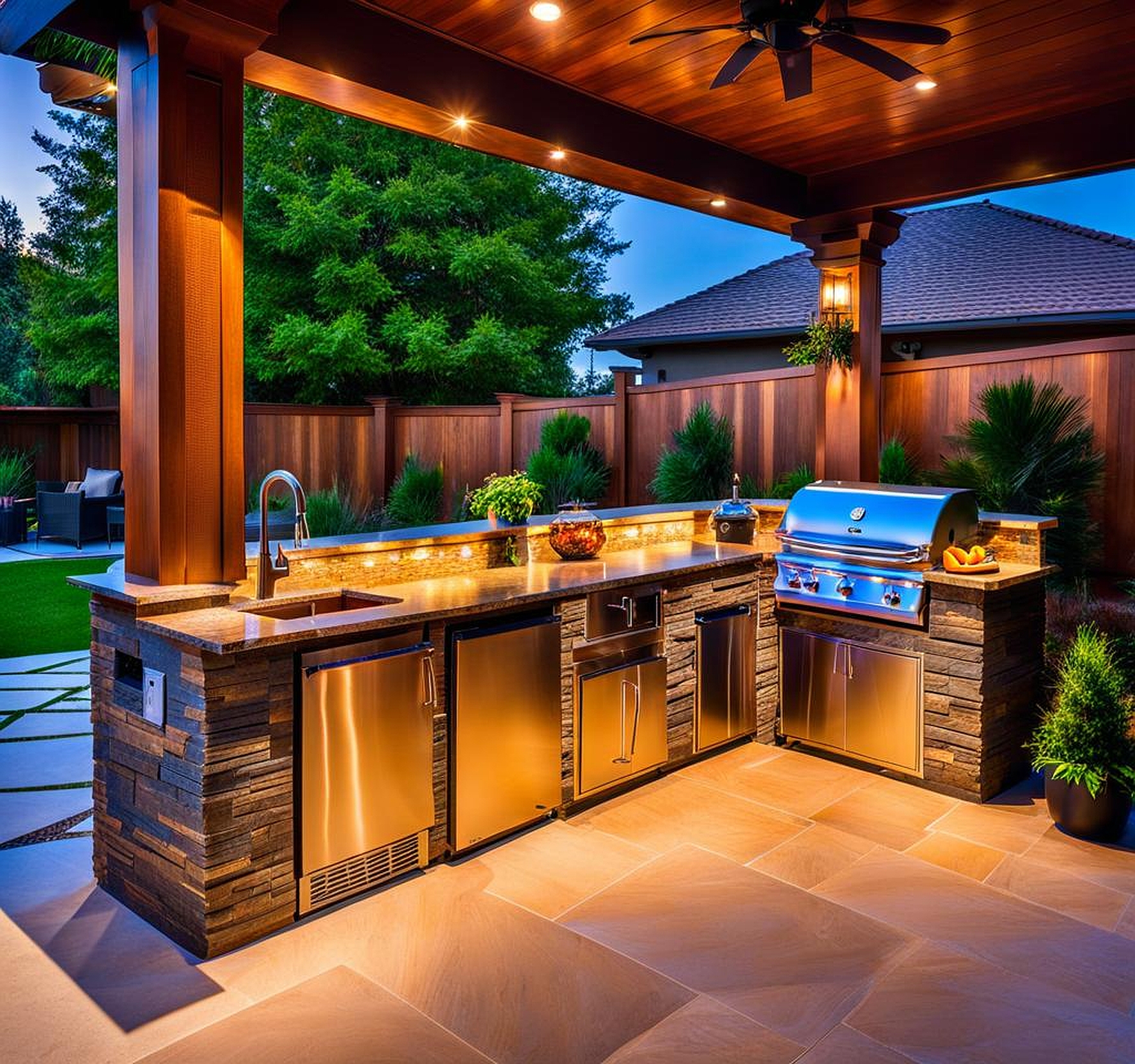 affordable outdoor kitchen ideas