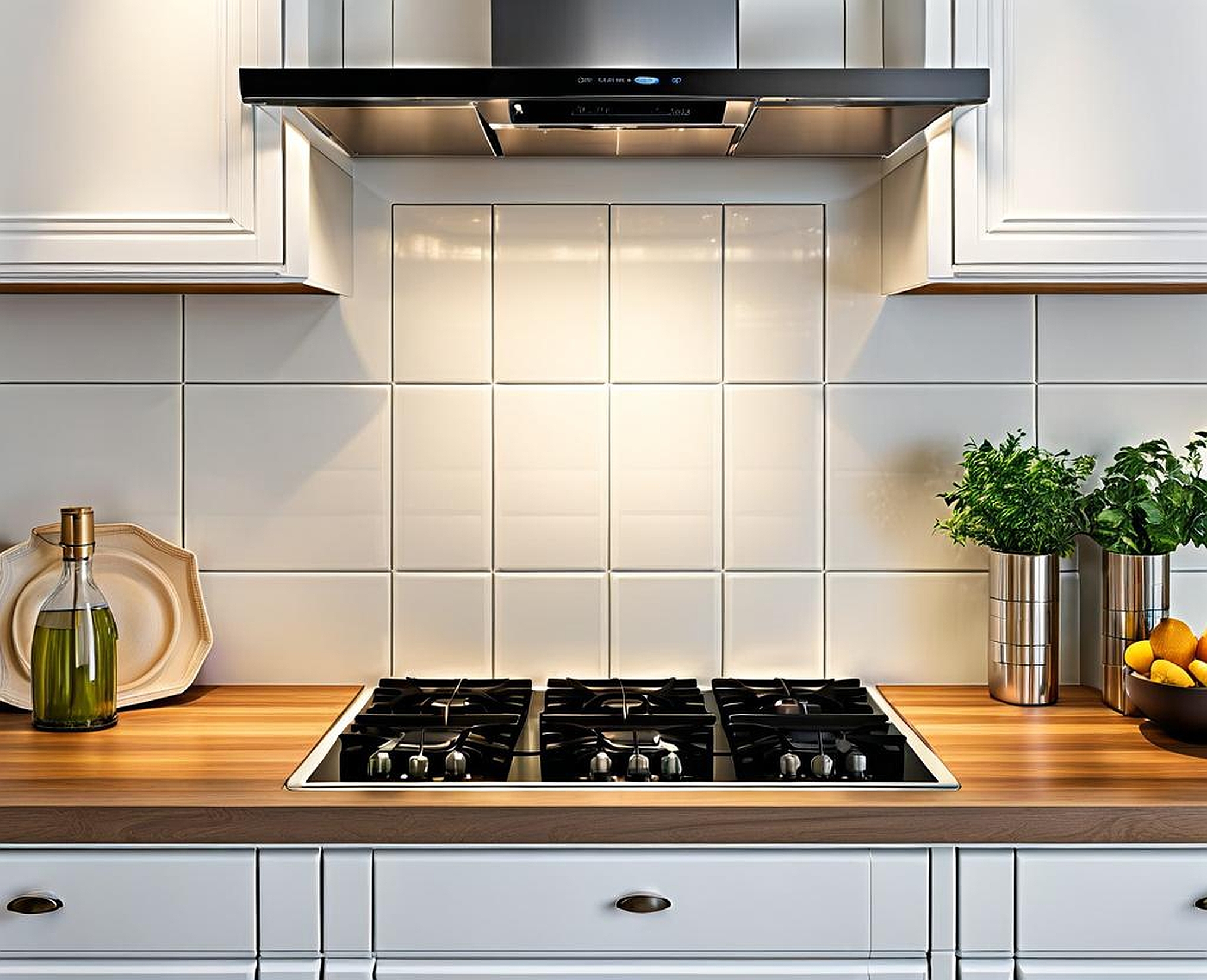 Backsplash Complements for Kitchens Featuring White Cabinets