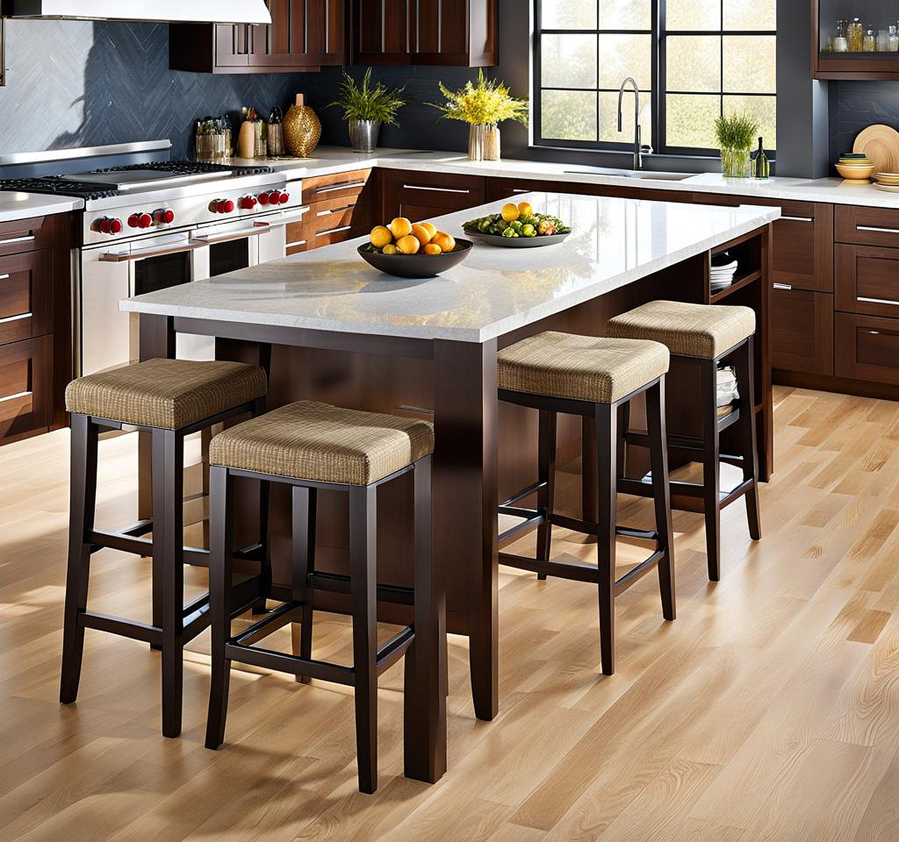 Elevated Entertaining with Barstools for Kitchen Island Perfection