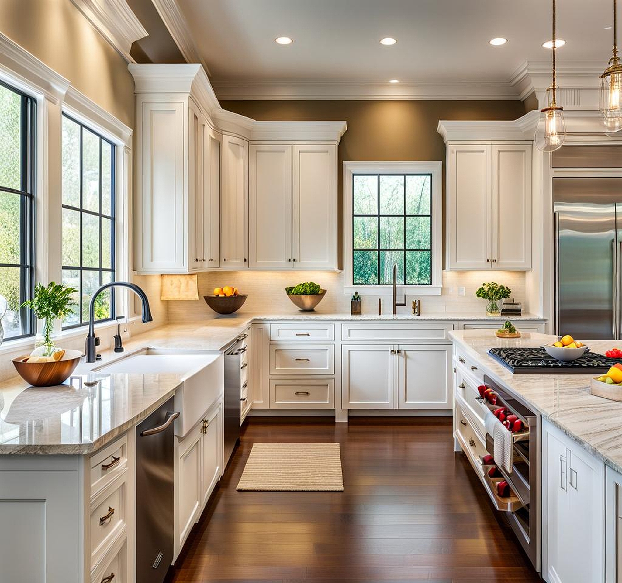 Best Countertop Color Options for White Kitchen Cabinets