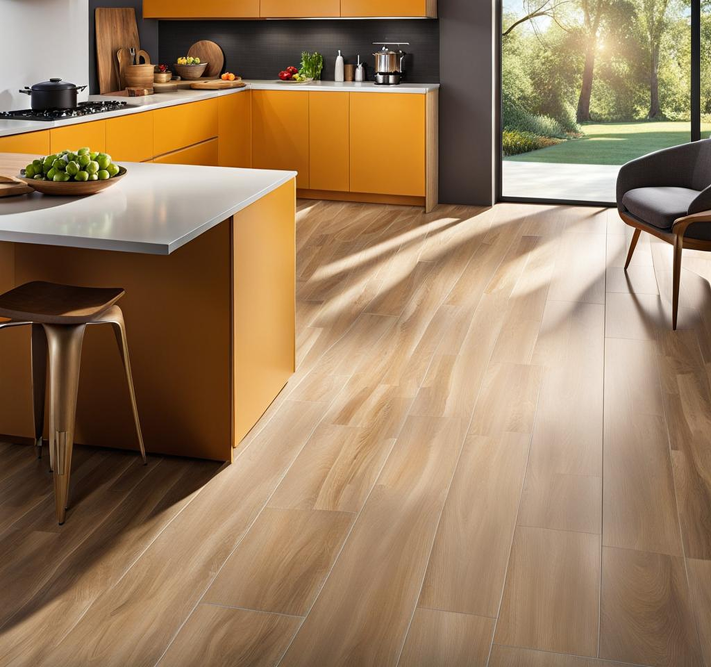 best flooring for high-traffic kitchen