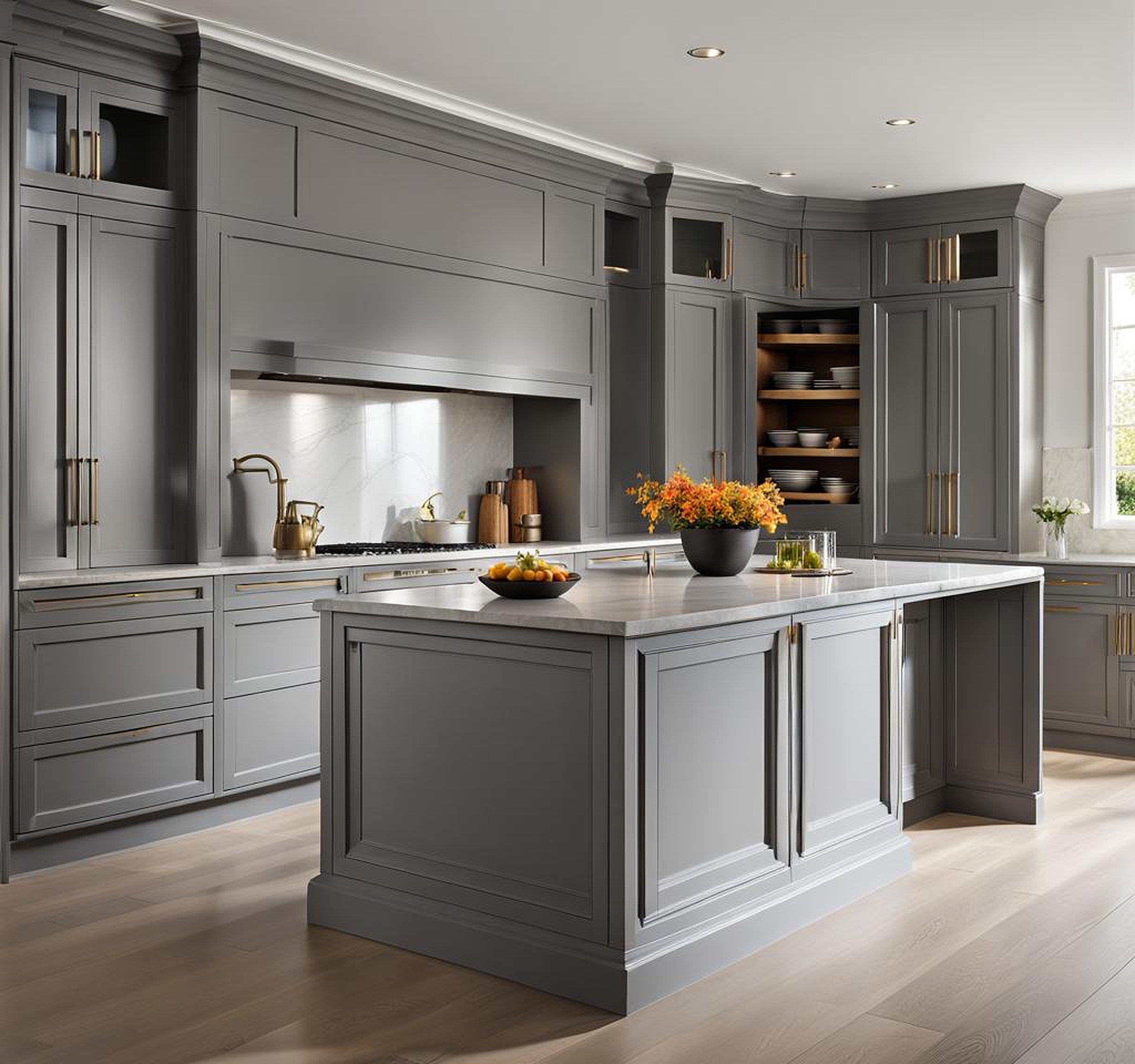 best gray kitchen cabinet colors