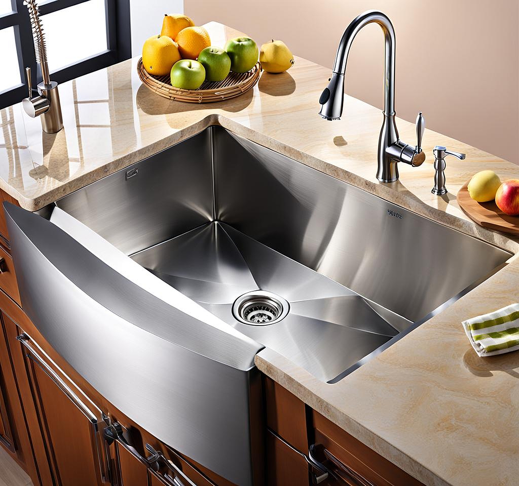 best quality stainless steel farmhouse sink