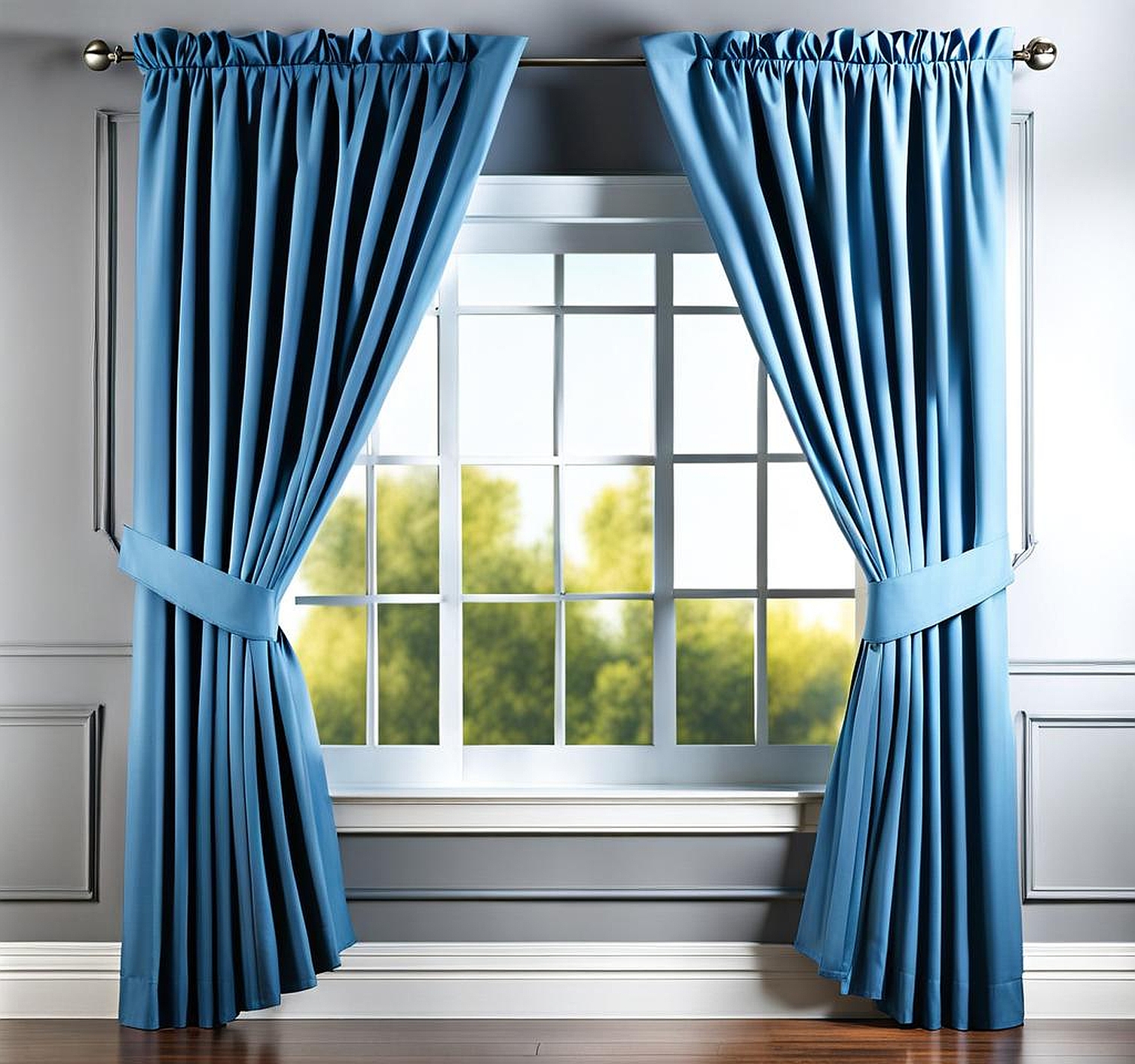 blue kitchen curtains and valances