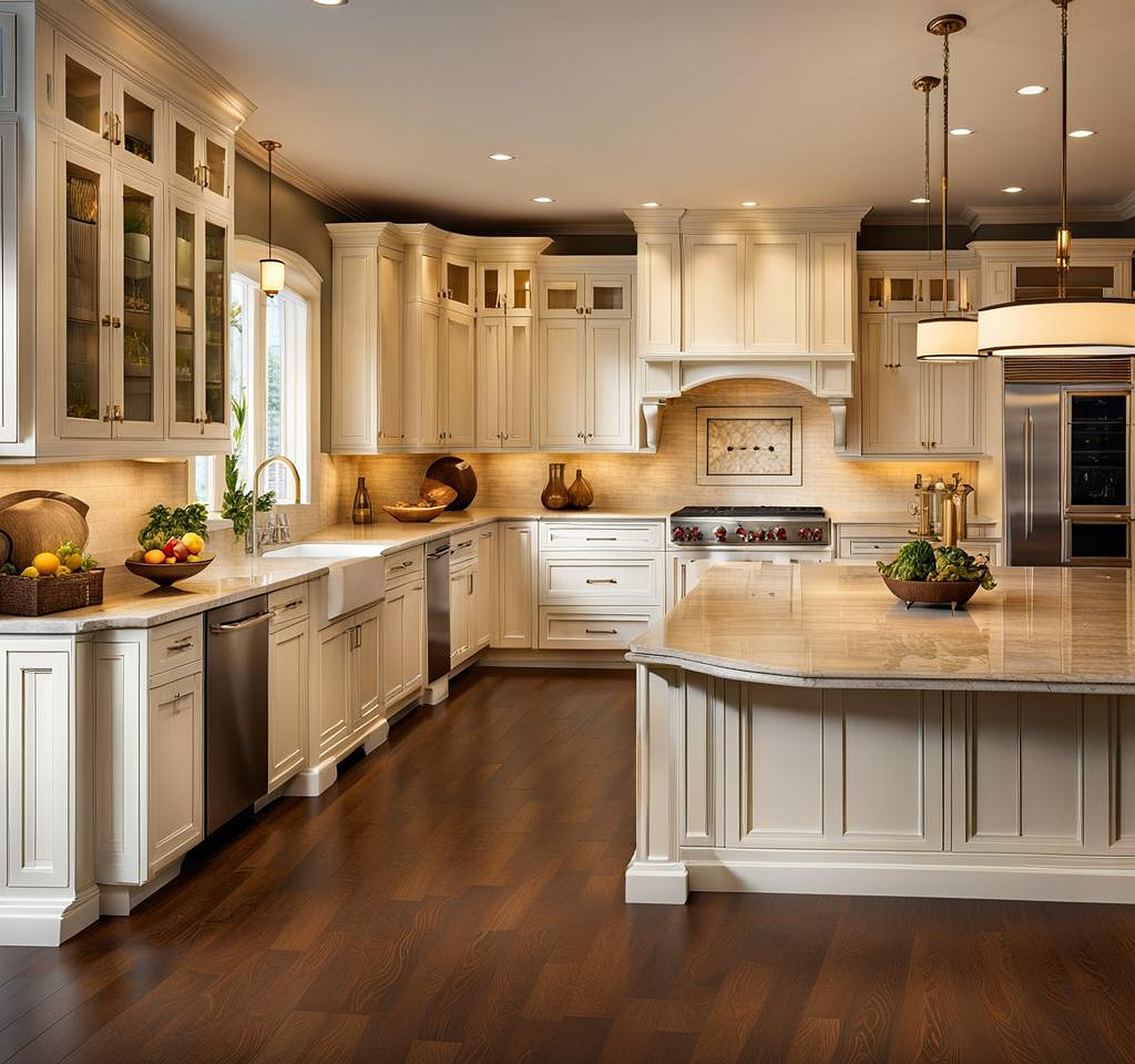 Striking Cabinet and Flooring Pairings for Kitchen Makeovers