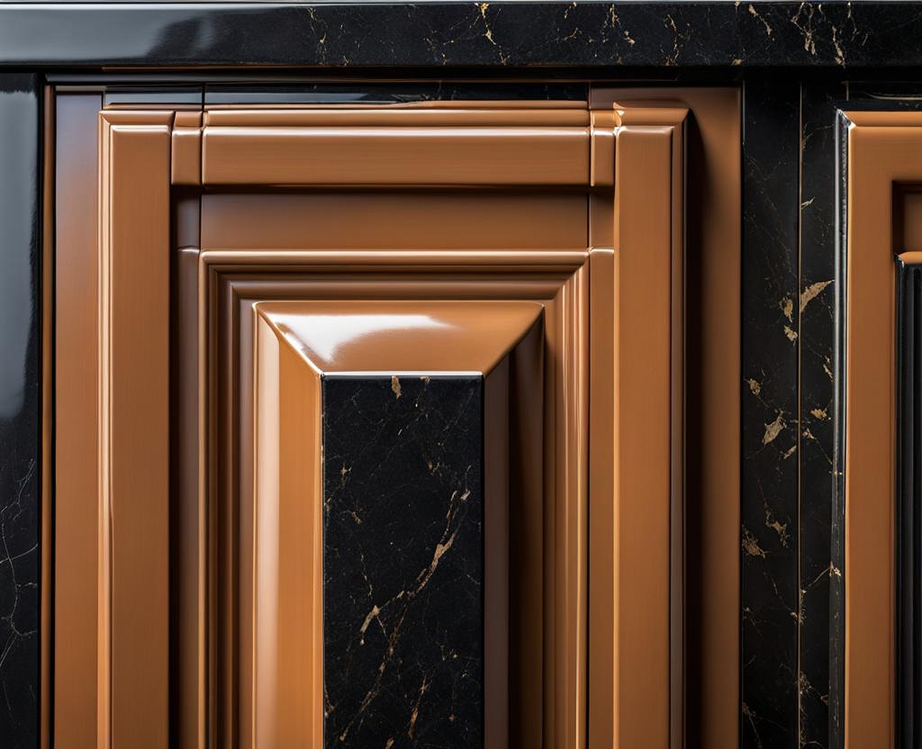 cabinet colors for black granite