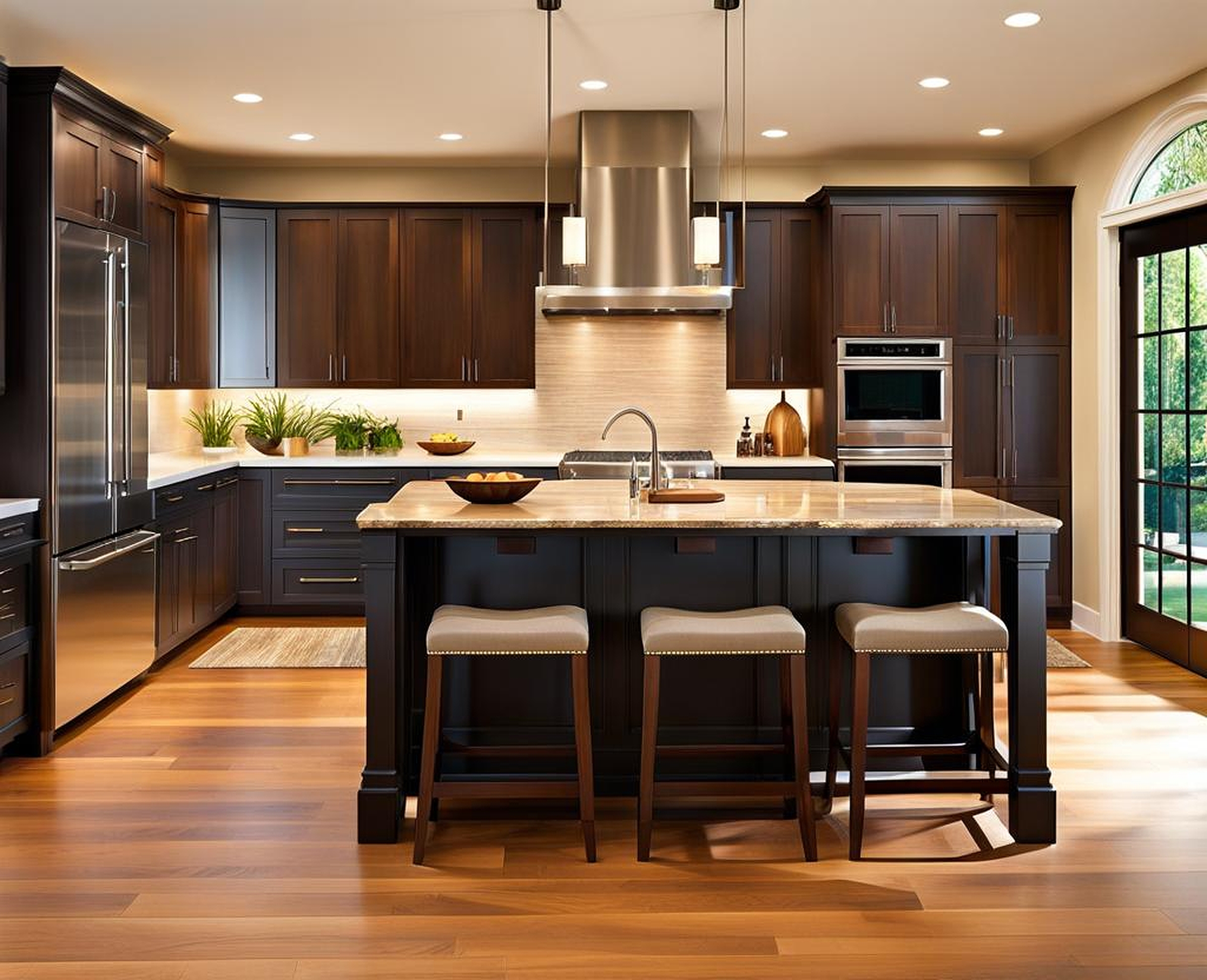 counter height kitchen island with seating