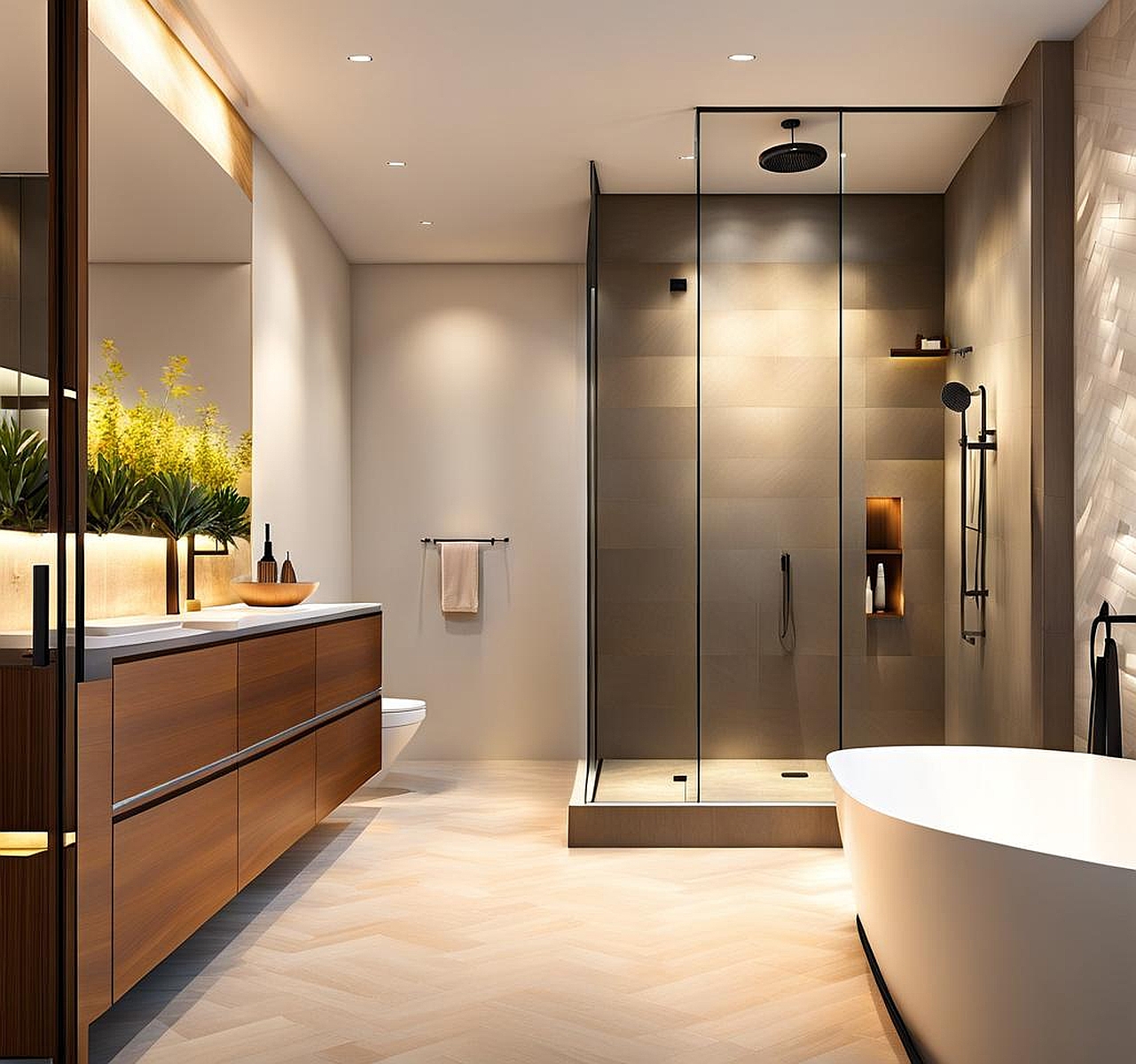 design trends for zero-entry showers