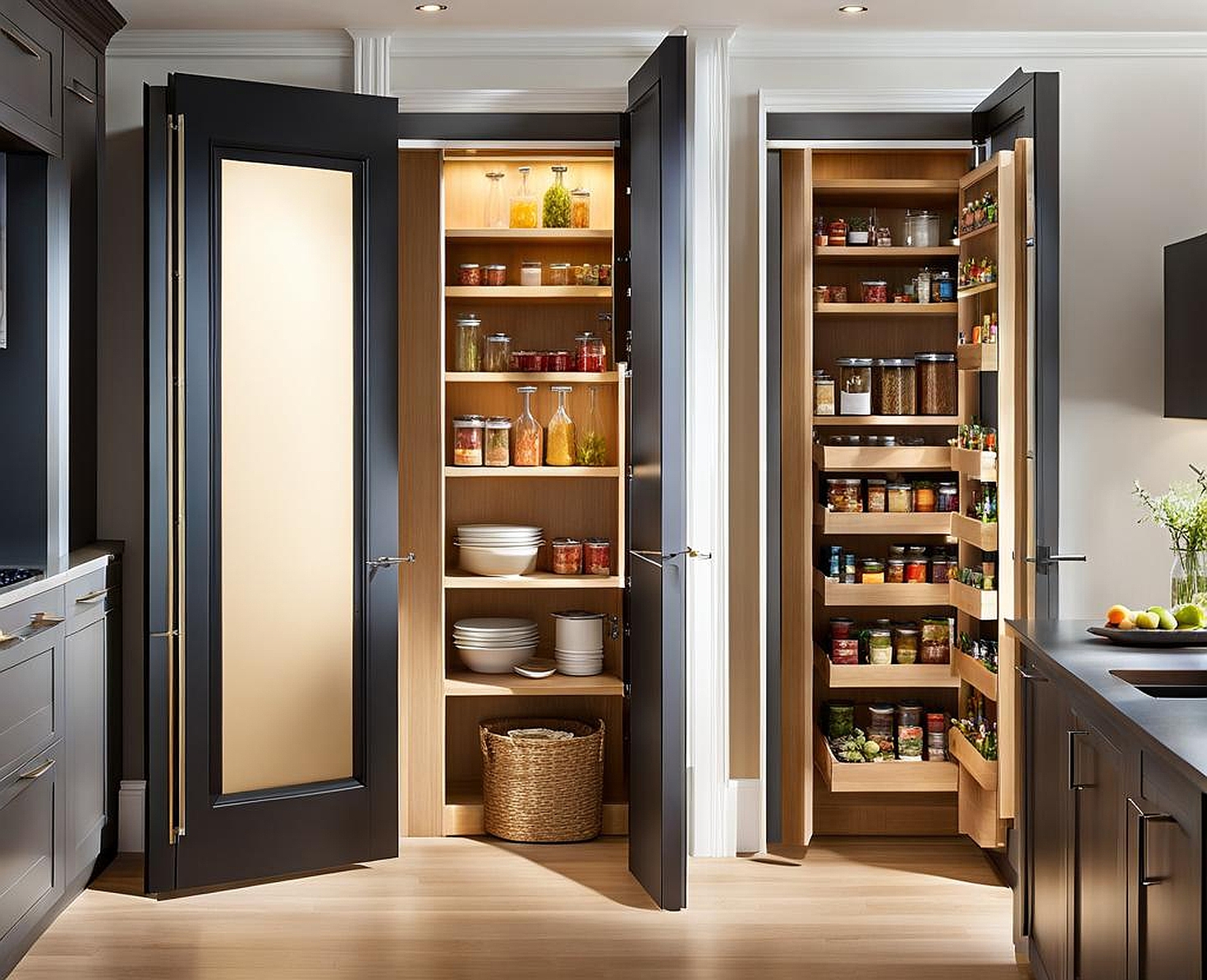 doors for a kitchen pantry