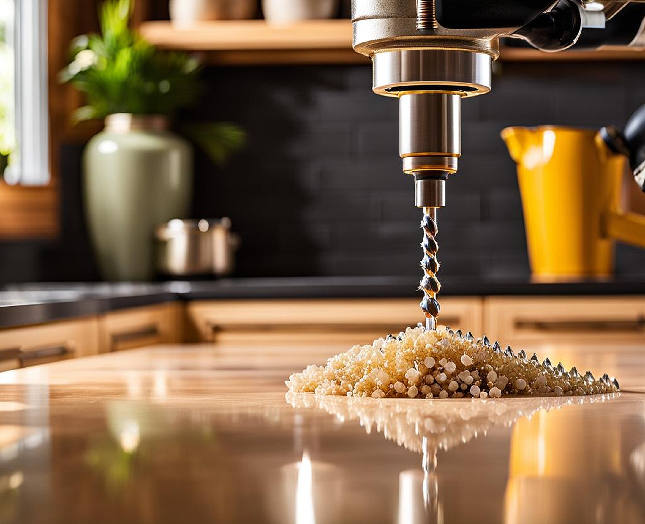 Effortless Quartz Countertop Installation with Perfect Drill Bits