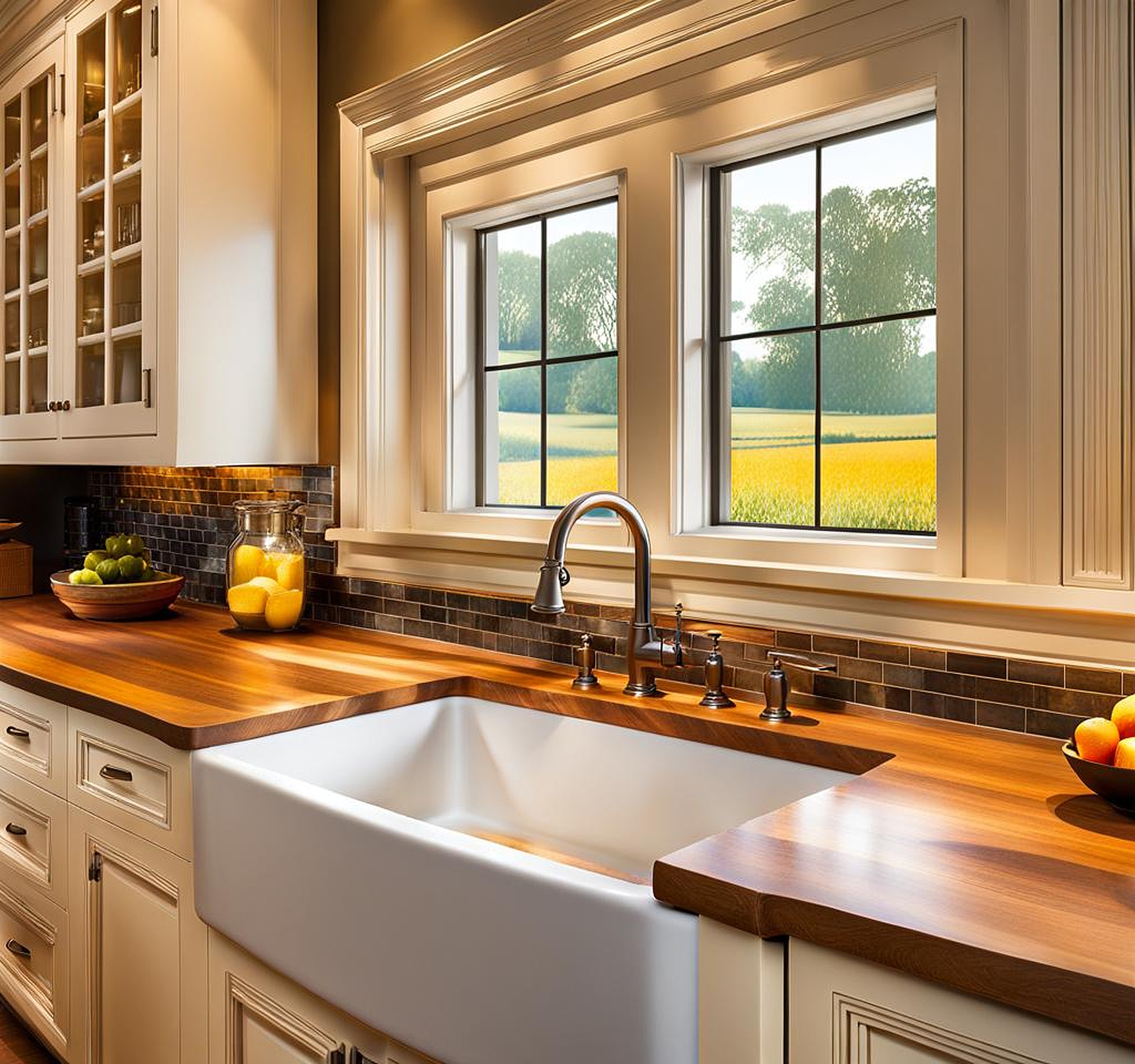 Infusing Kitchens with Character through Farm Sink Installations