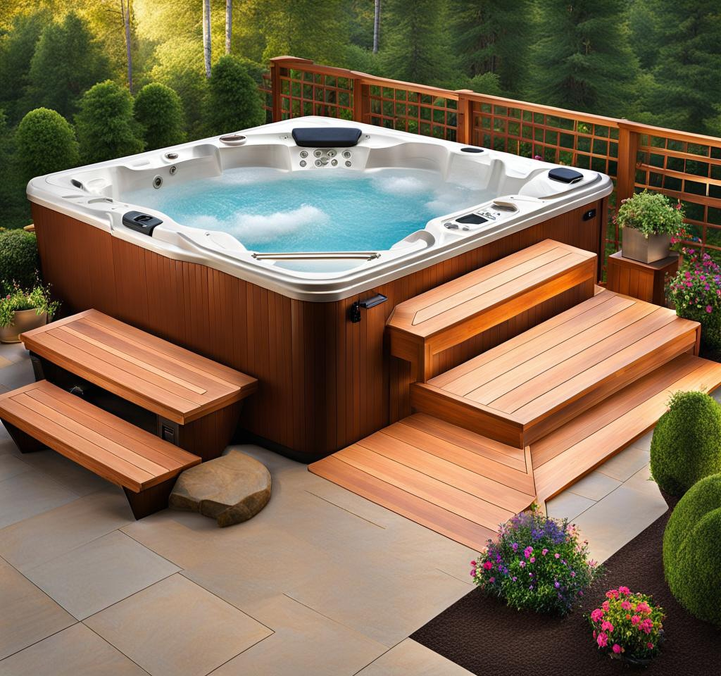 Ingenious Hot Tub Landscaping Solutions for Modest Budgets