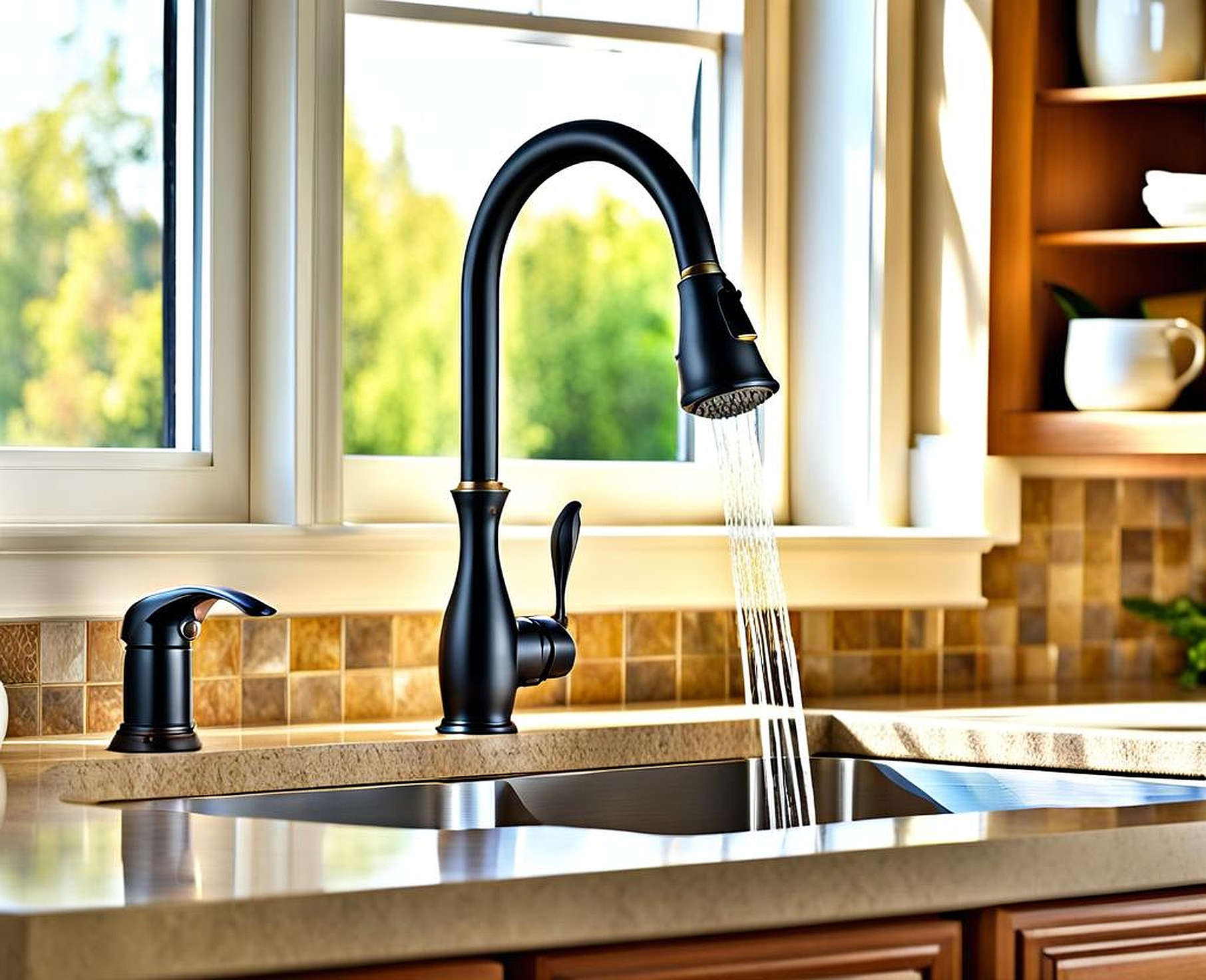 how to fix a dripping kitchen faucet