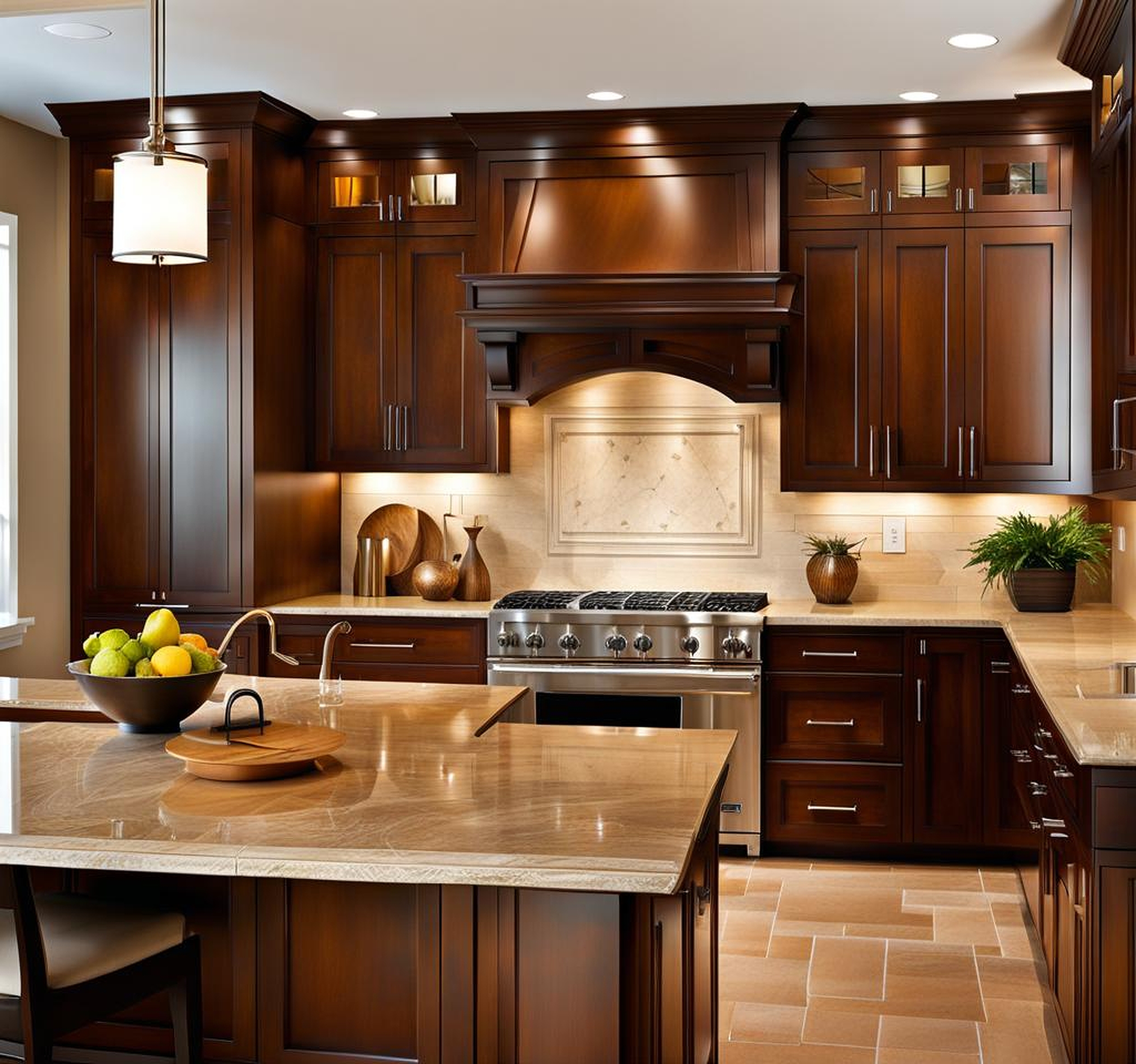 Dated Brown Cabinets? Revitalize with These Modern Touches