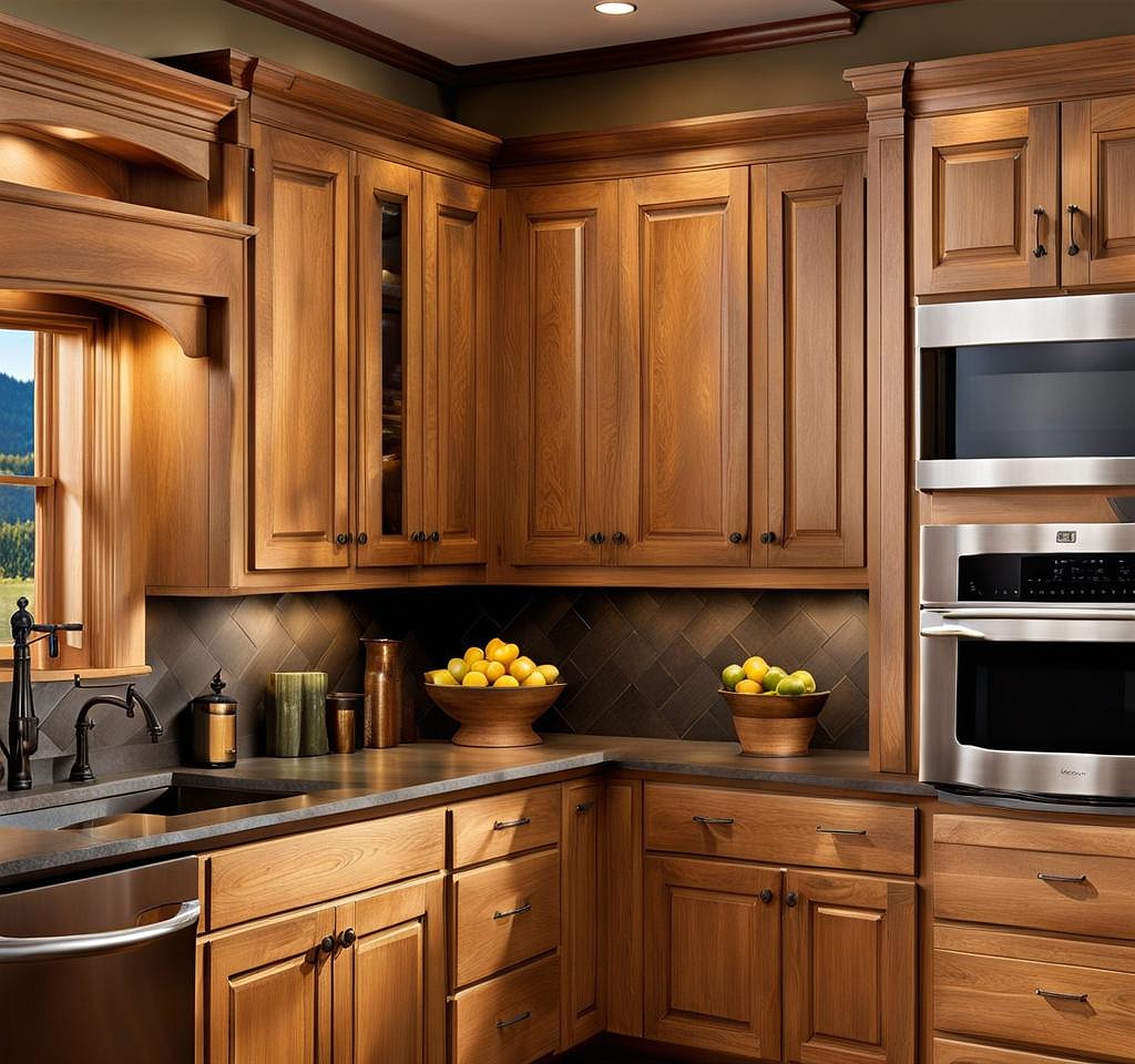 how to make your cabinets look rustic