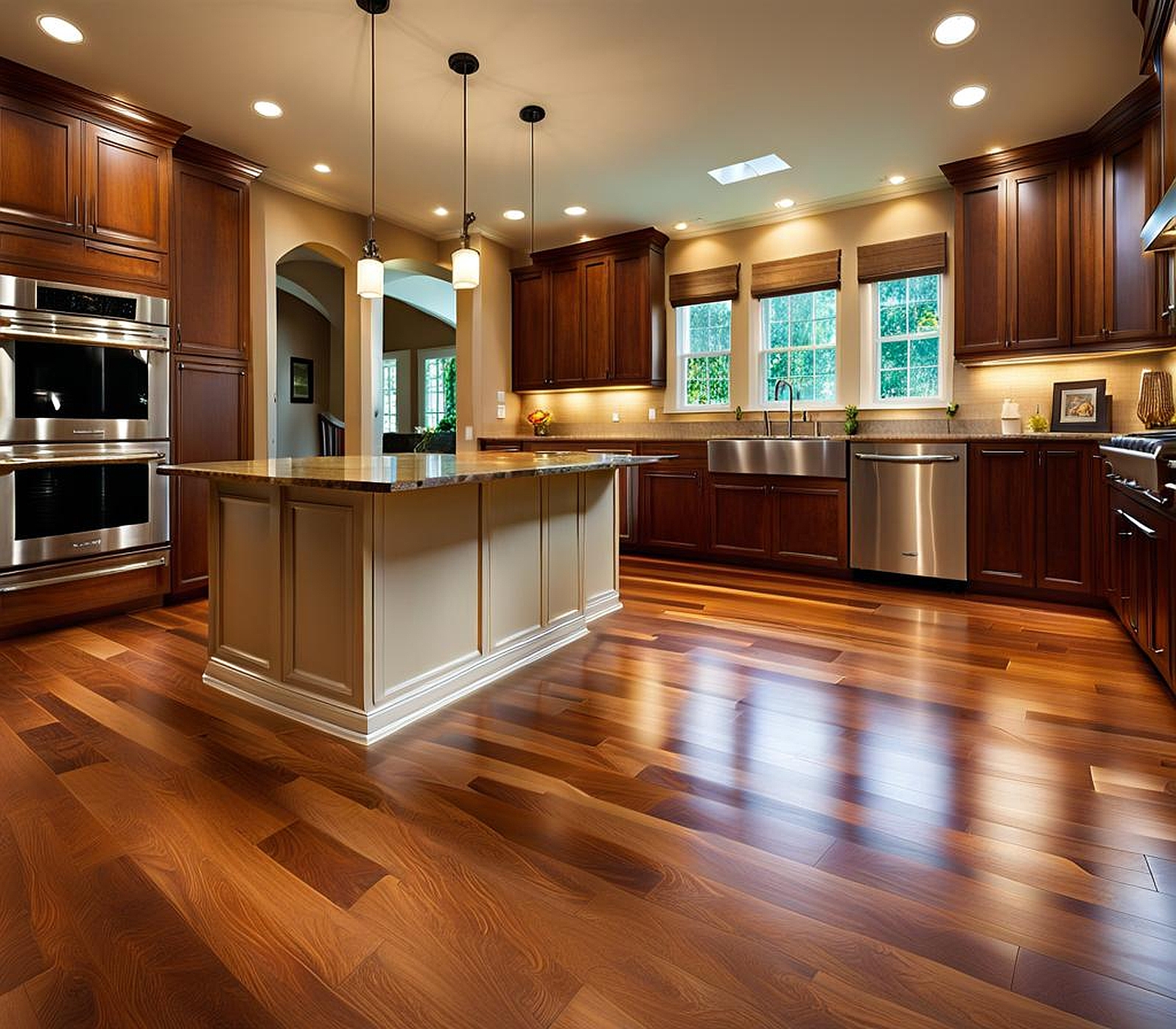 how to protect hardwood floors in kitchen