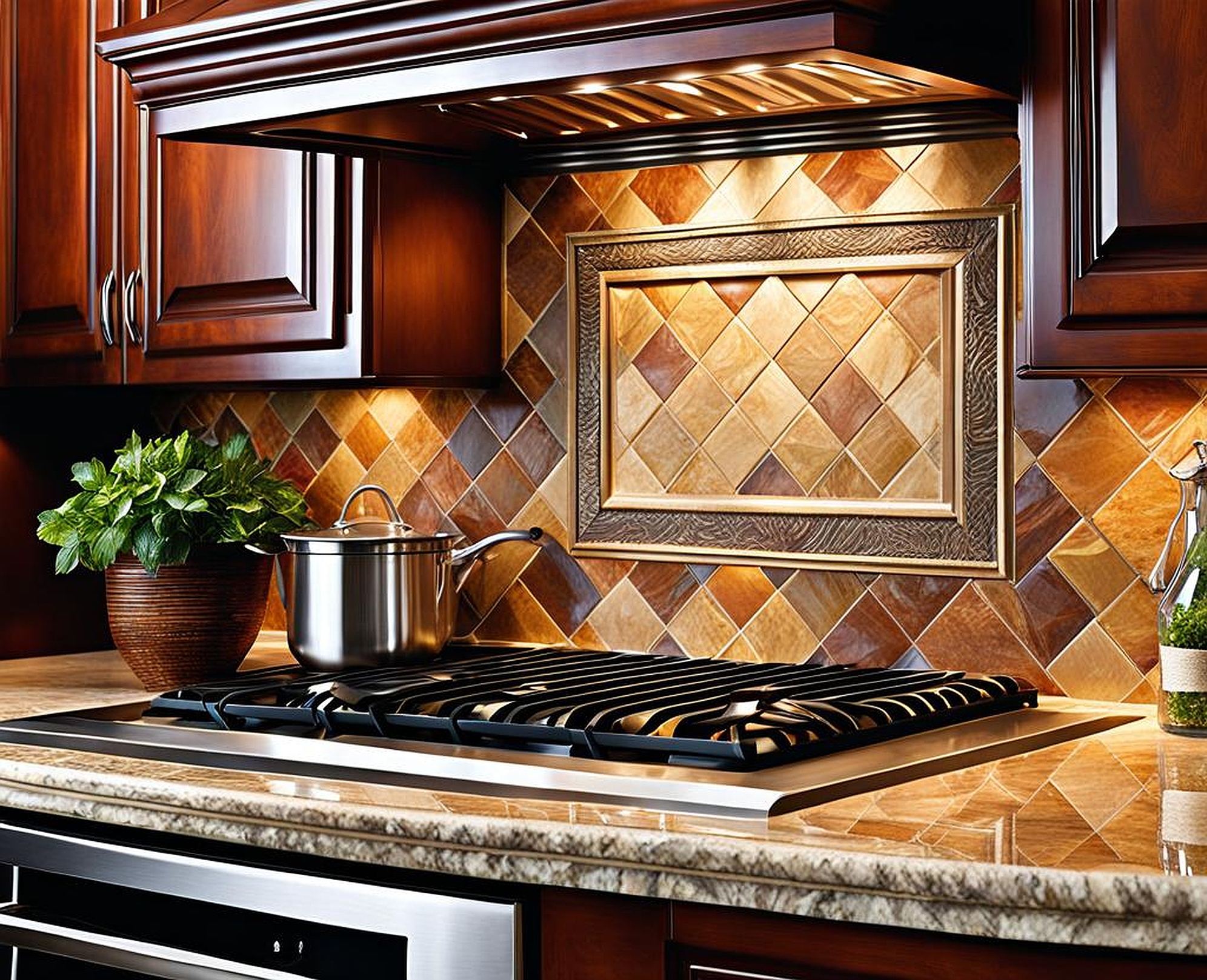 Kitchen Backsplash and Countertop Combinations Perfected