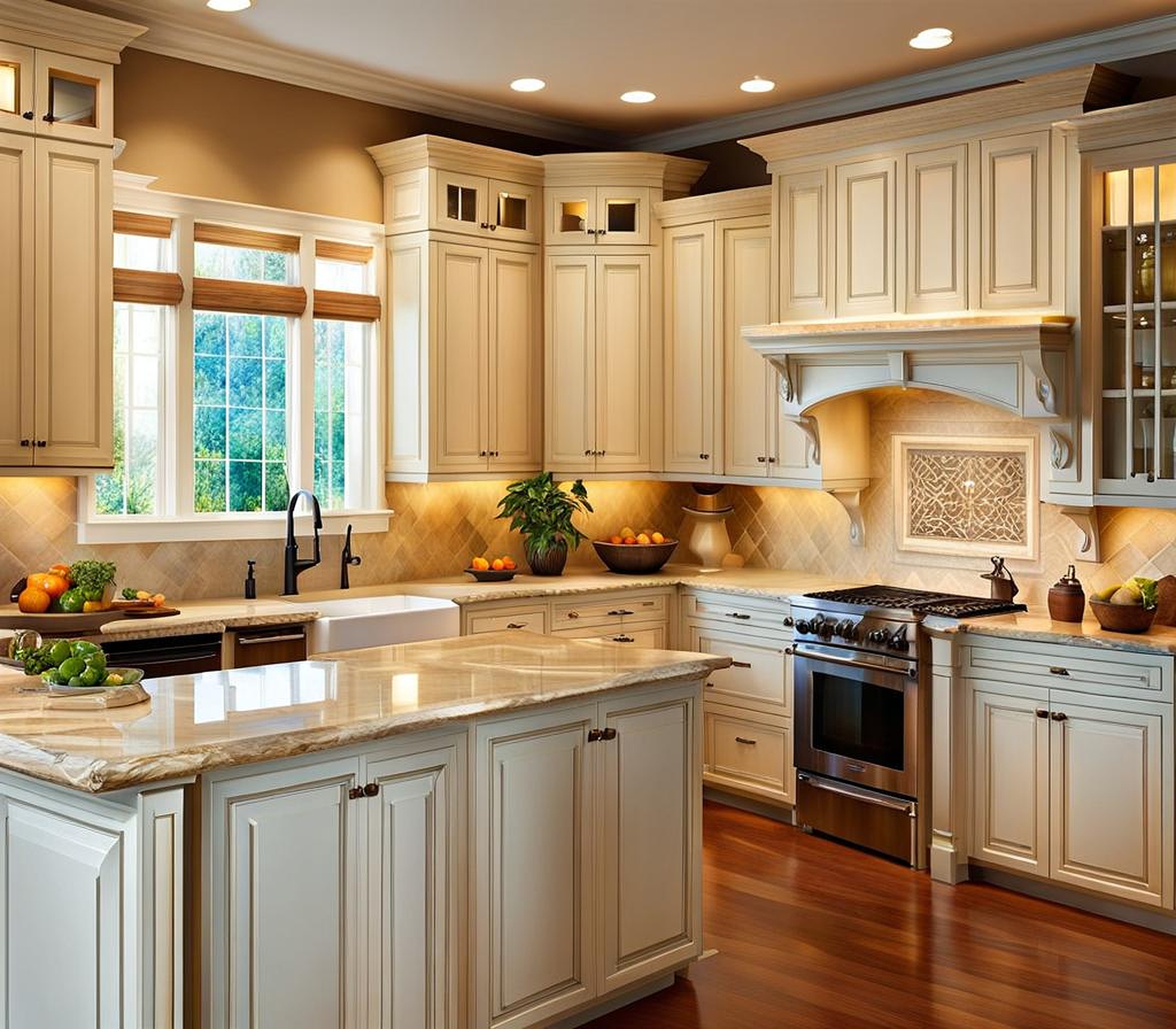 kitchen cabinet and countertop ideas