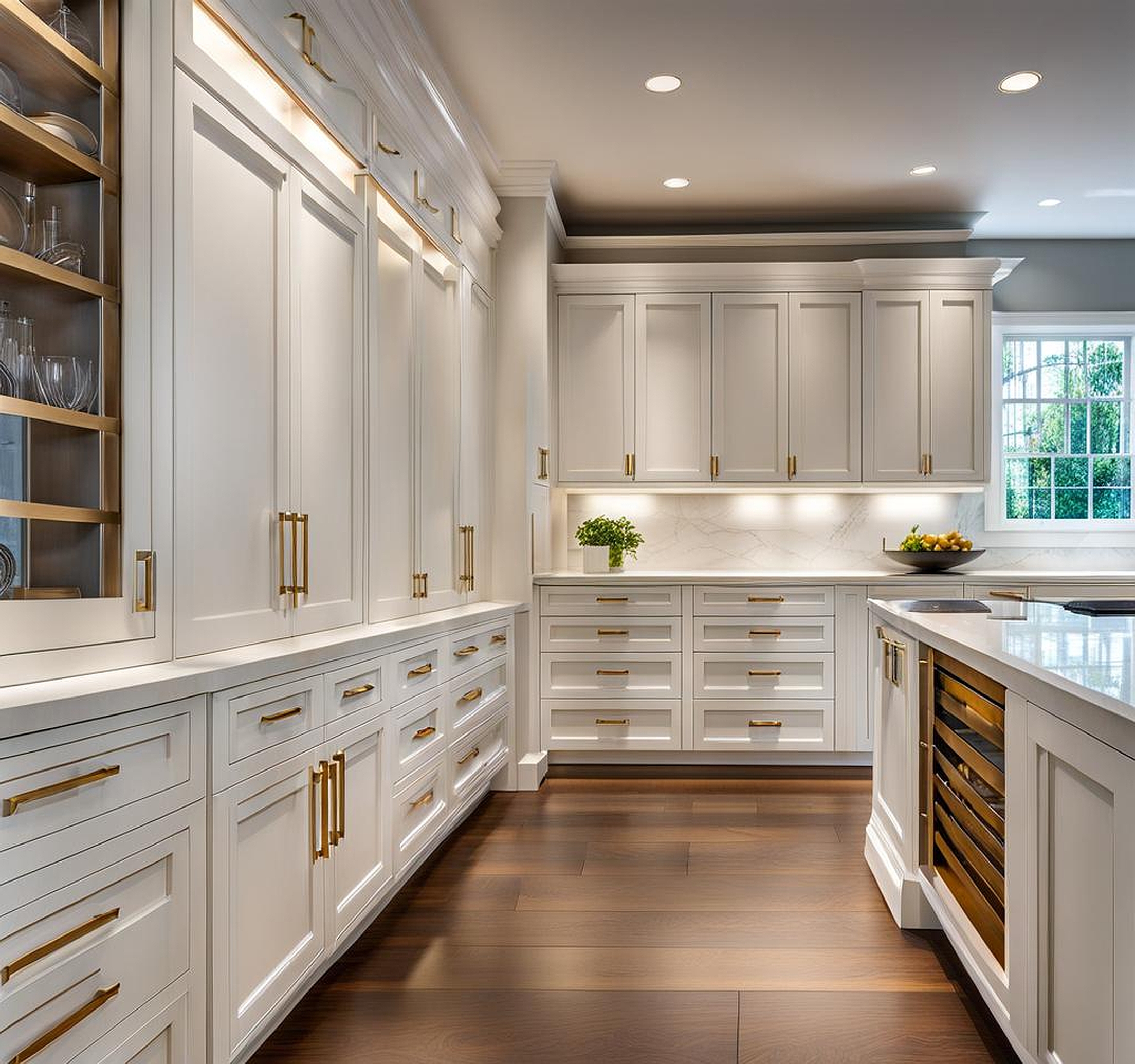 Curating Exquisite Hardware for White Kitchen Cabinets