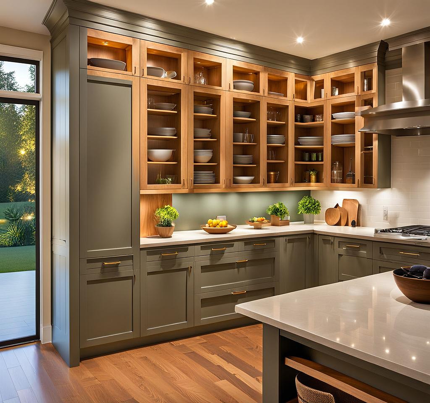 kitchen cabinet shelves cut to size