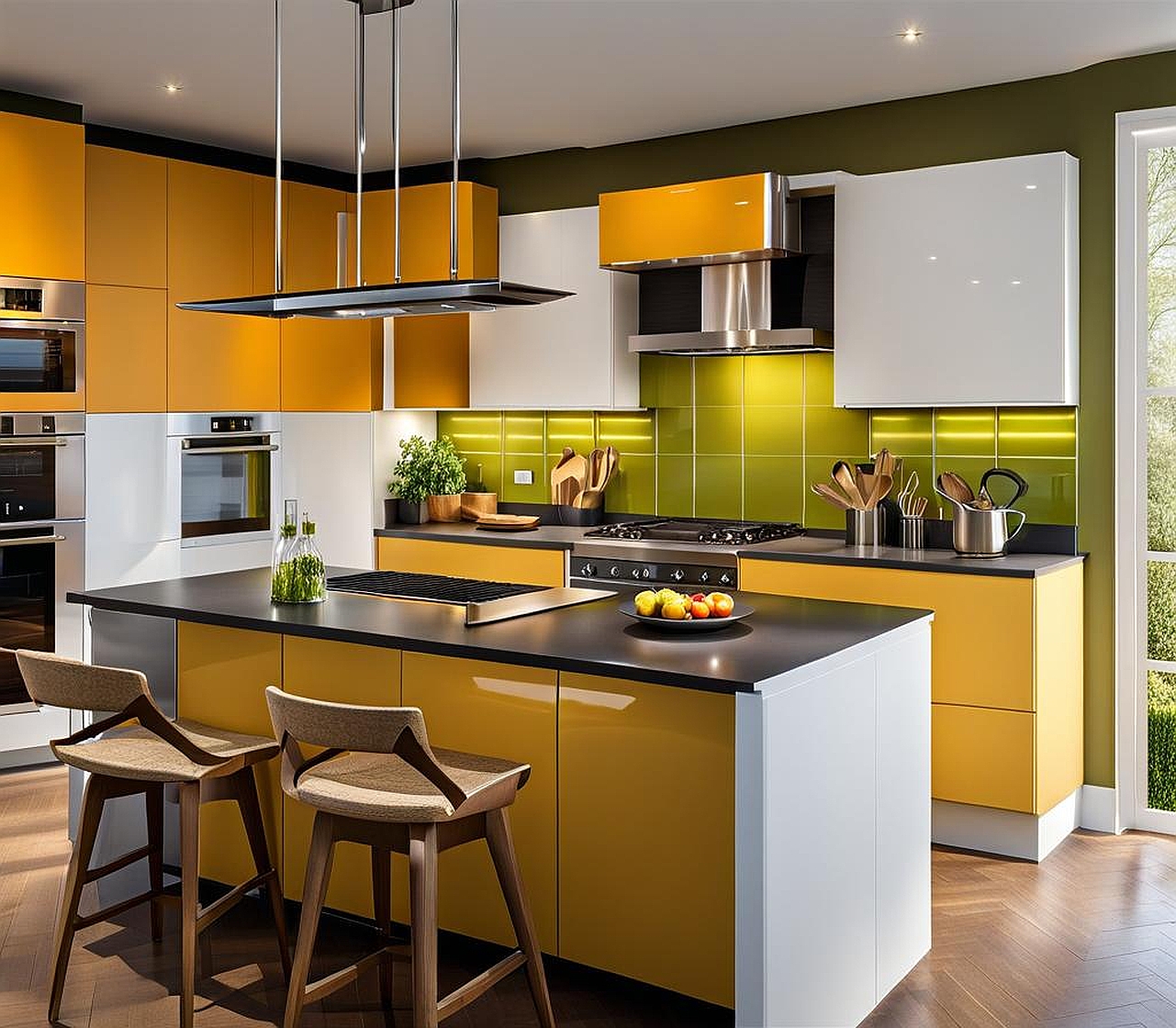 Visually Expanding Small Kitchens with Clever Color Choices