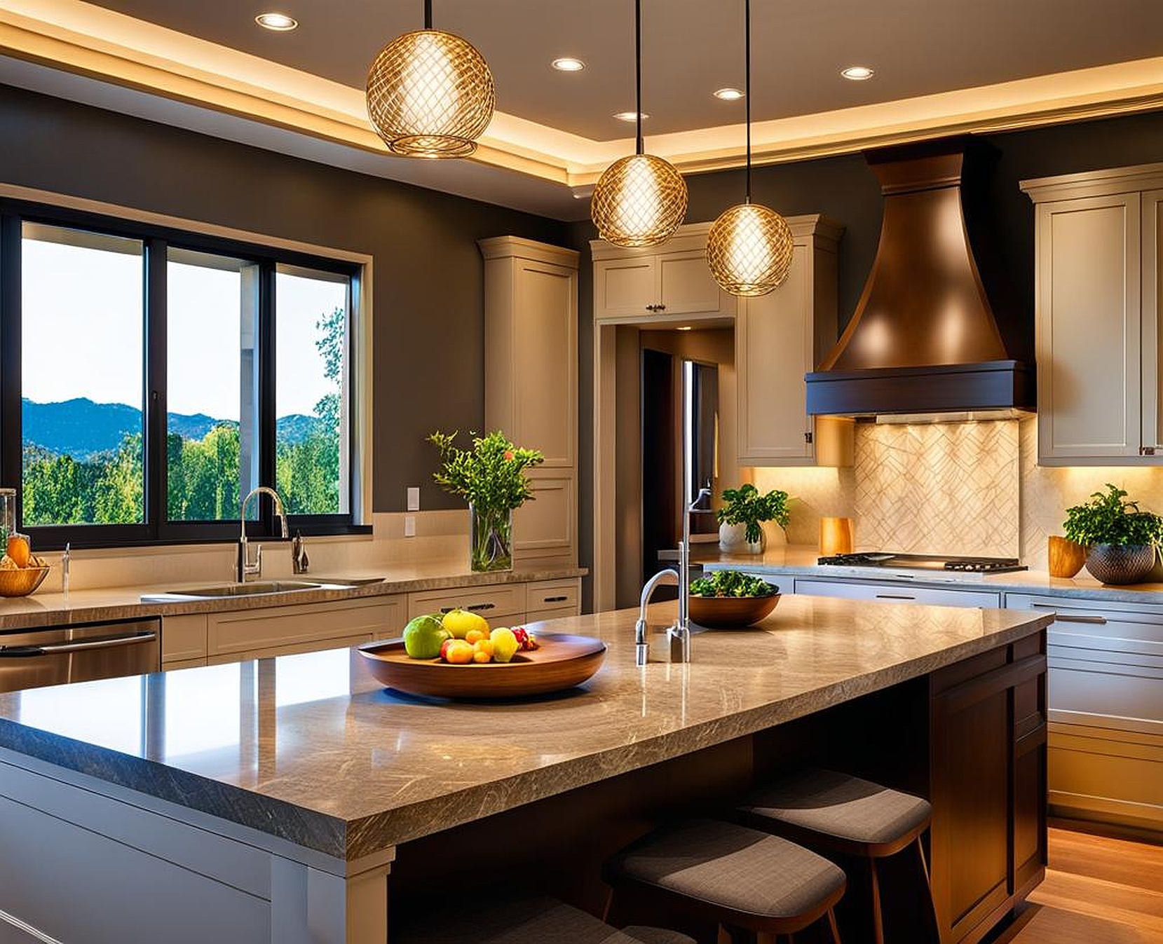 Kitchen Counter Lighting Ideas for Stylish Illumination