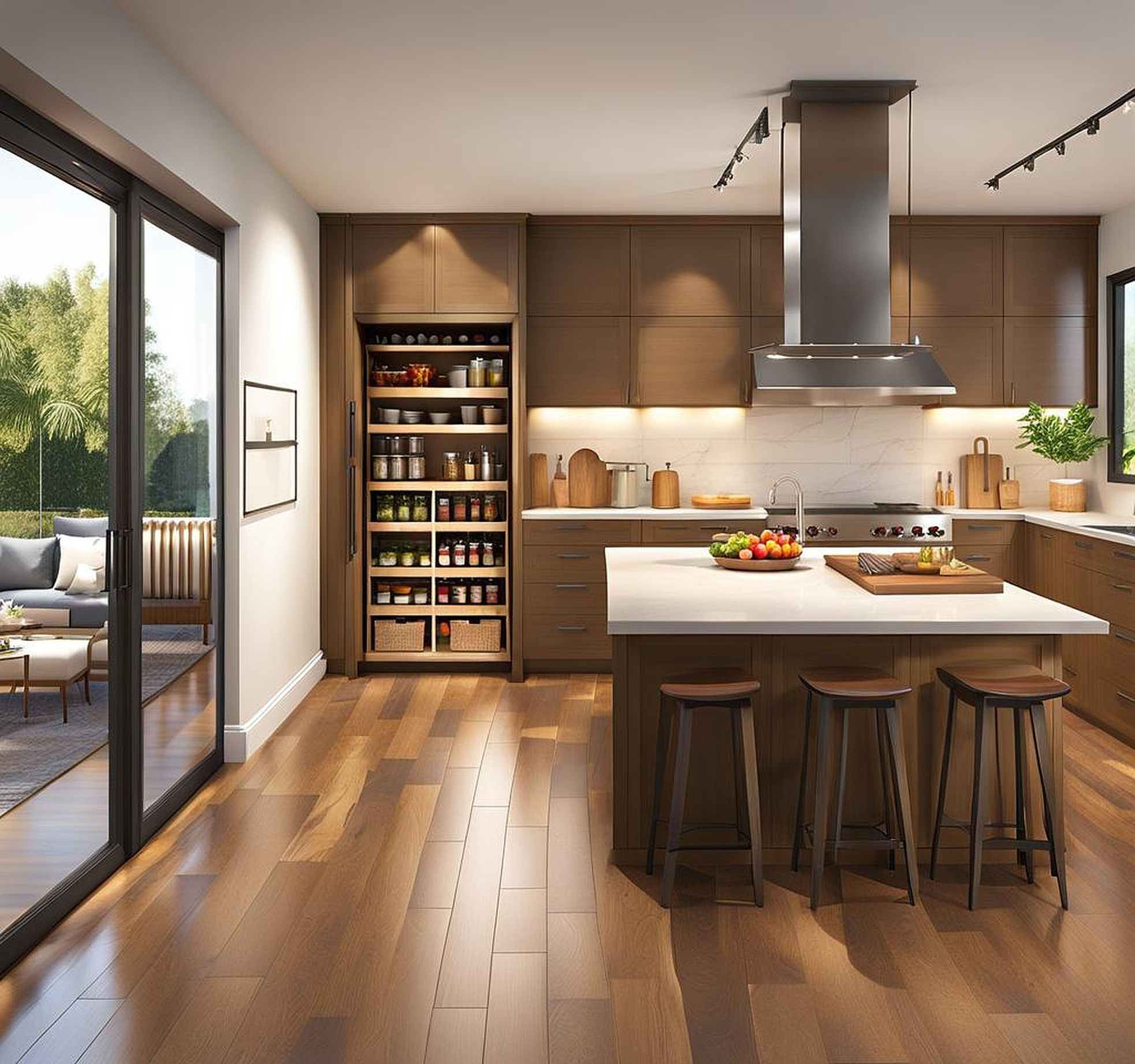 Ingenious Kitchen Floor Plans with Pantry to Maximize Efficiency